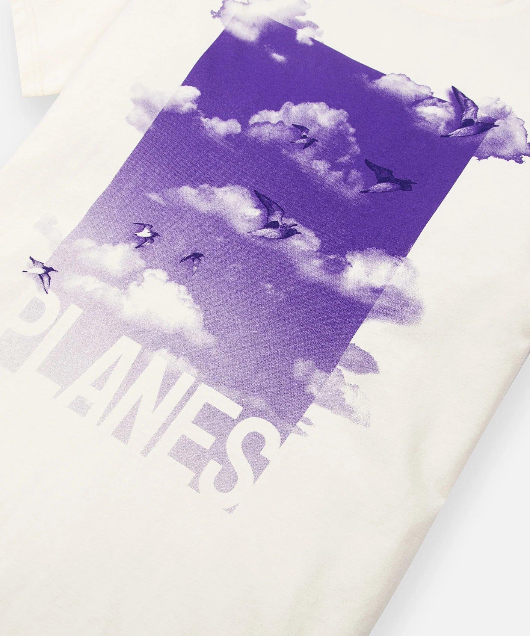 Paper Planes Everywhere Eggshell Men's Tee