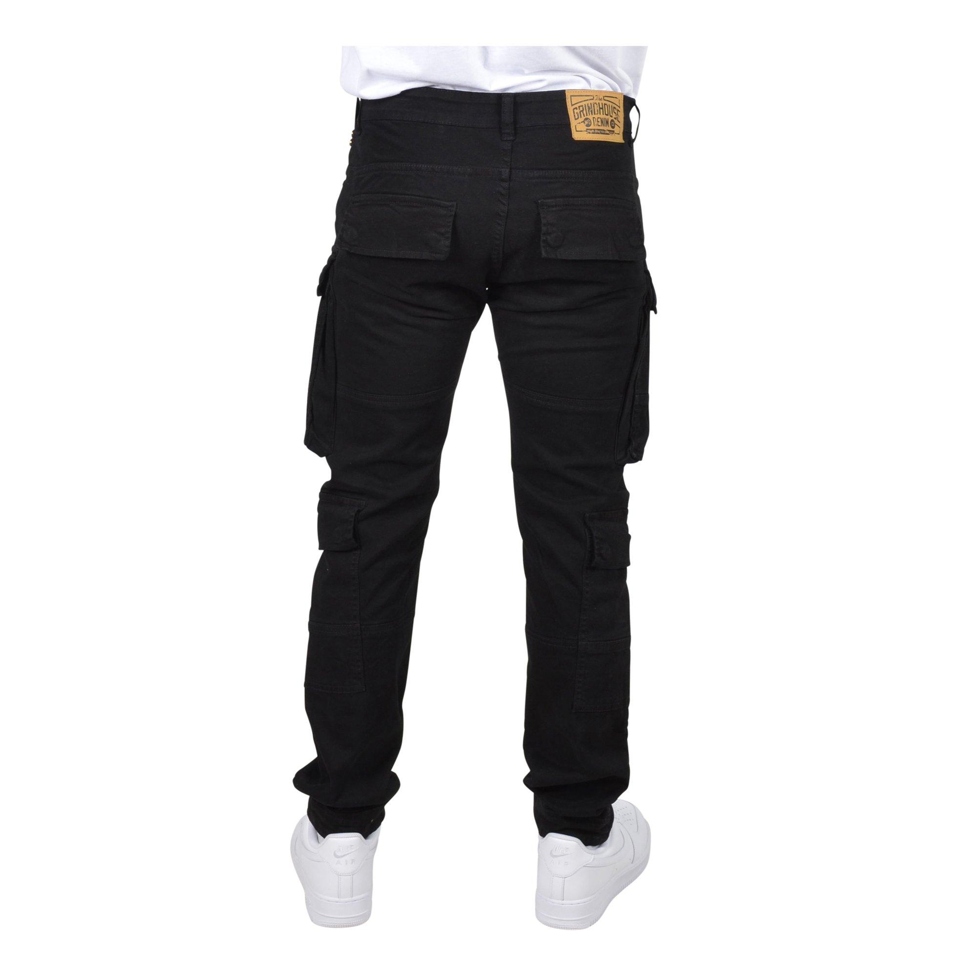 Grindhouse Twill Cargo Black Men's Pants