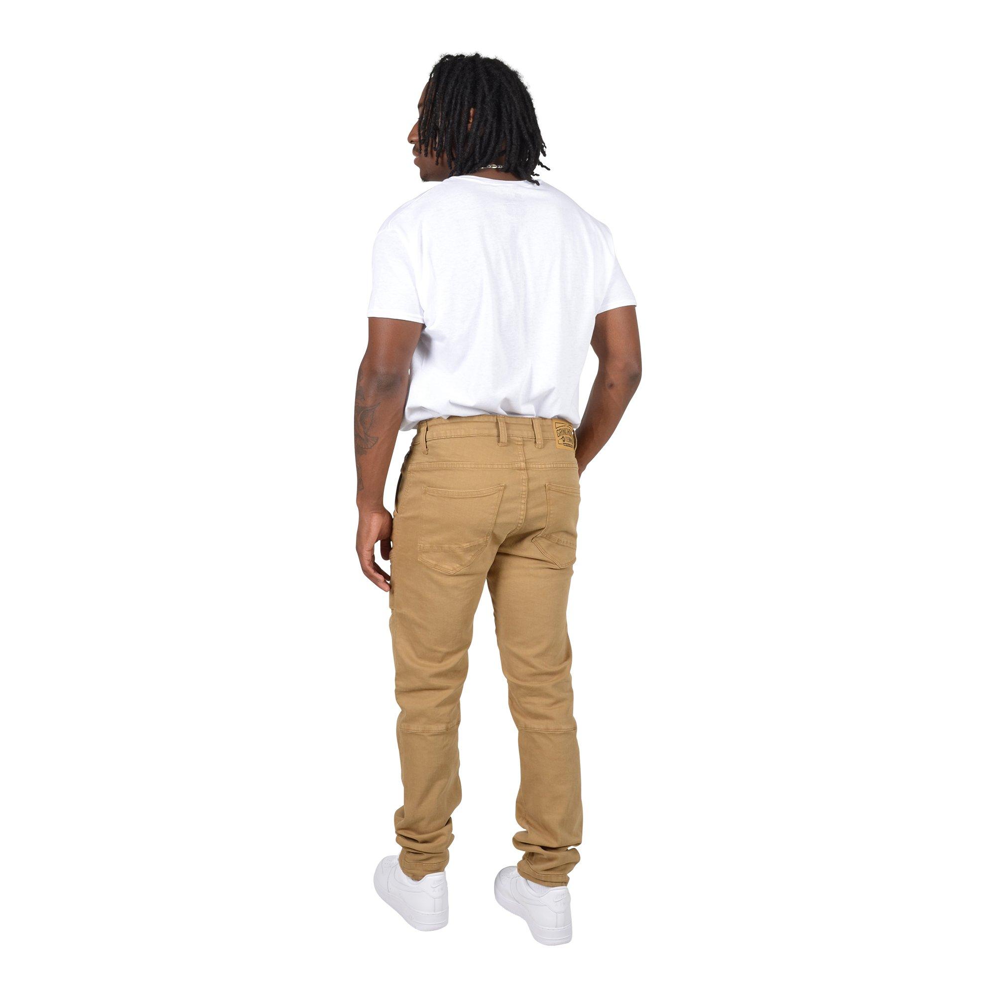 Grindhouse Twill Front Angle Cargo Khaki Men's Pants