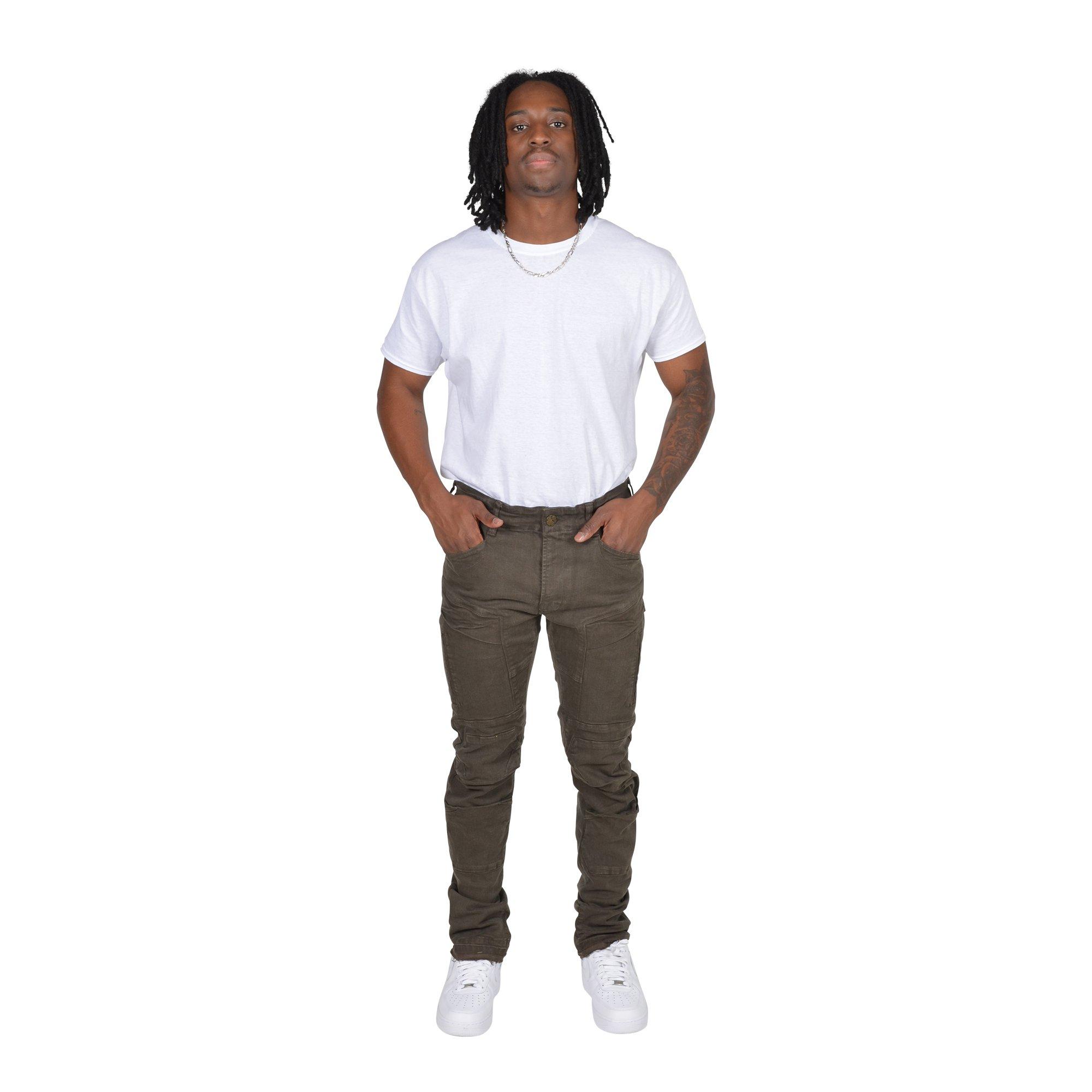 Grindhouse Twill Front Angle Cargo Olive Men's Pants