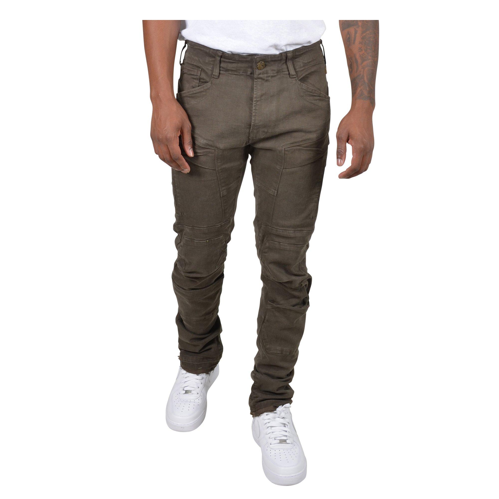 Grindhouse Twill Front Angle Cargo Olive Men's Pants