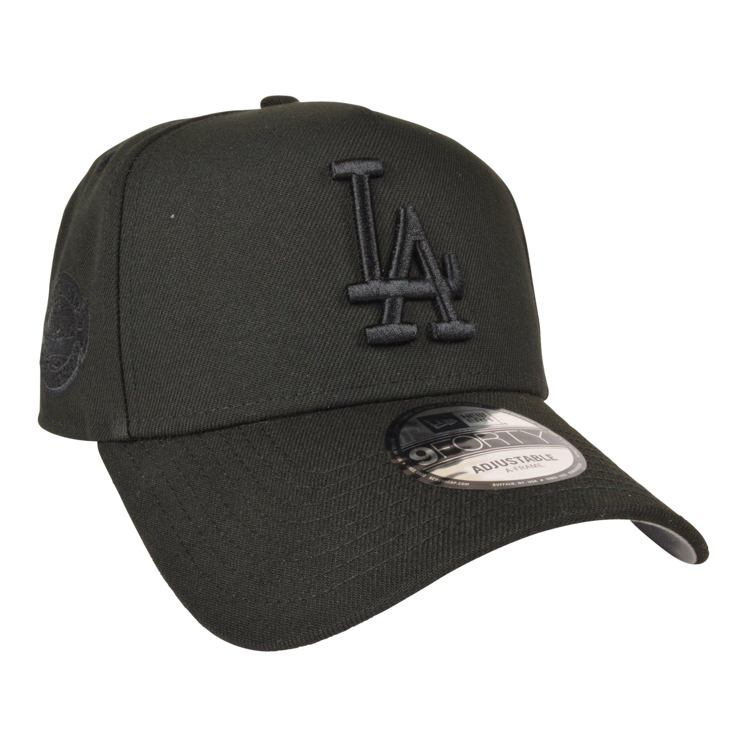 New Era Los Angeles Dodgers 9FORTY Dodger Stadium Black Snapback Hat