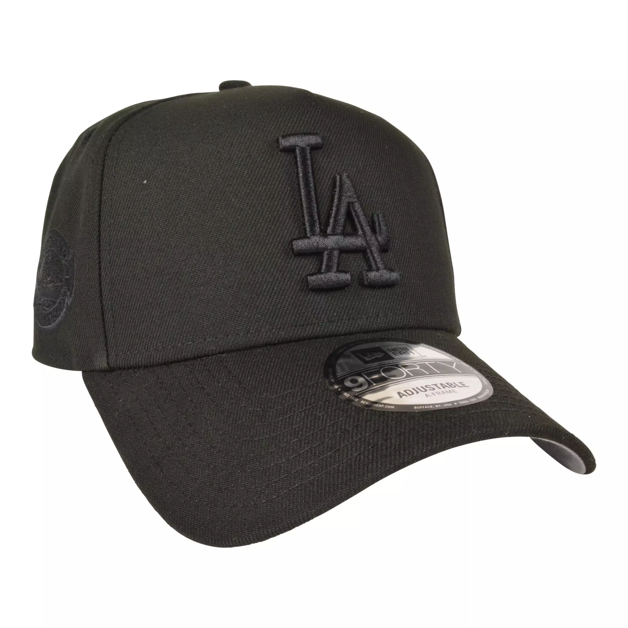 New Era Los Angeles Dodgers 9FORTY Dodger Stadium Snapback-Triple Black - BLACK