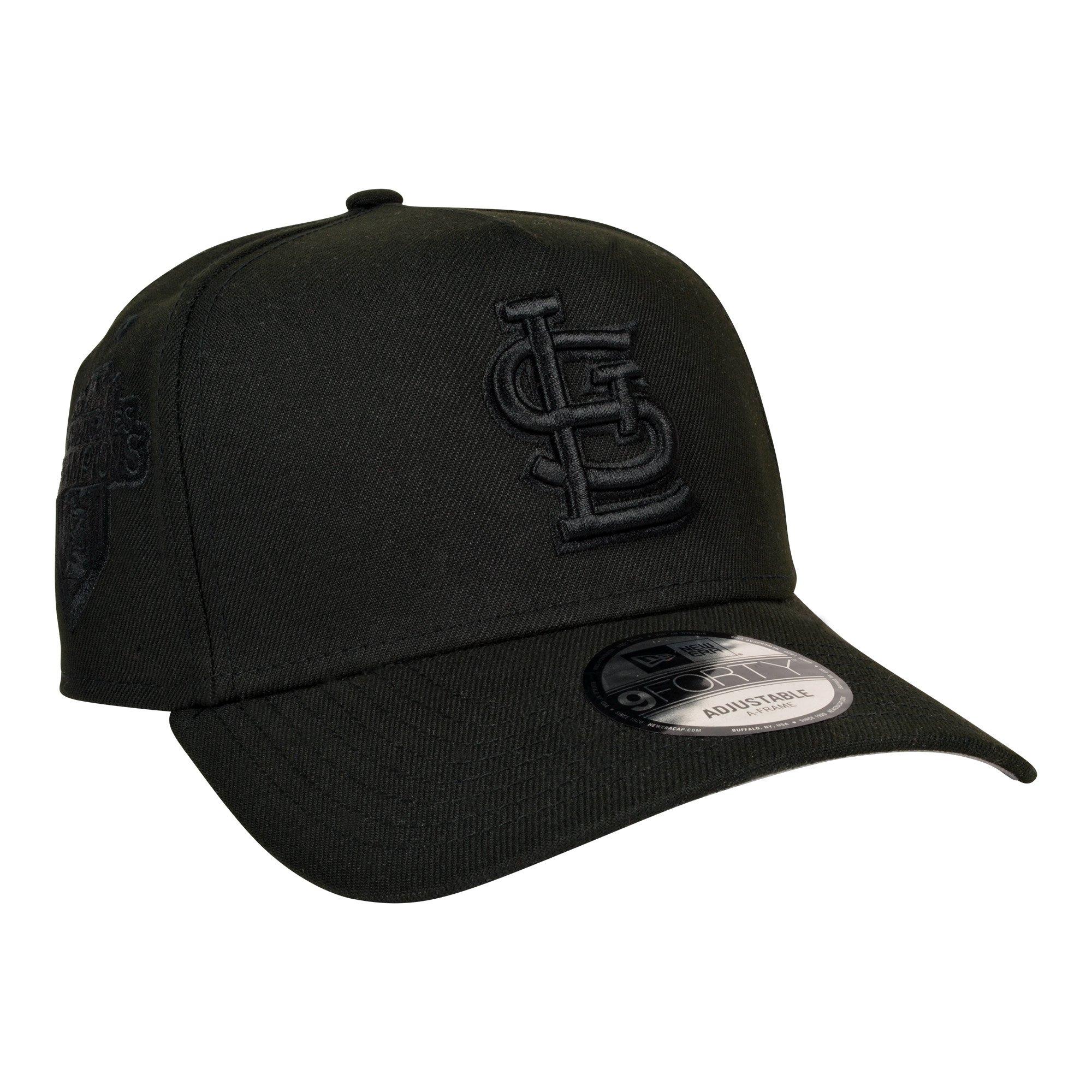 New Era St. Louis Cardinals 9FORTY Black Snapback Hat