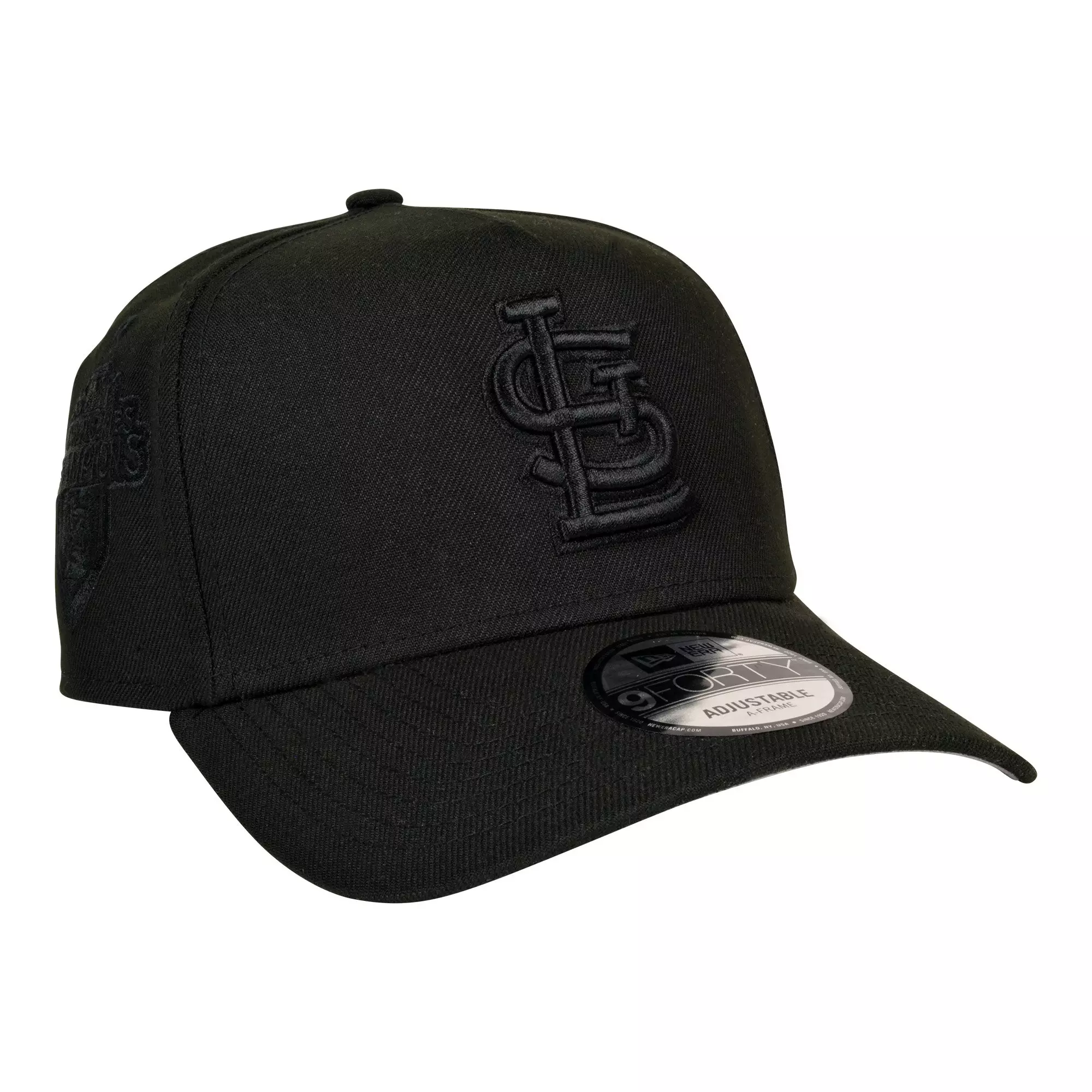 New Era St. Louis Cardinals 9FORTY Snapback Hat-Black - BLACK