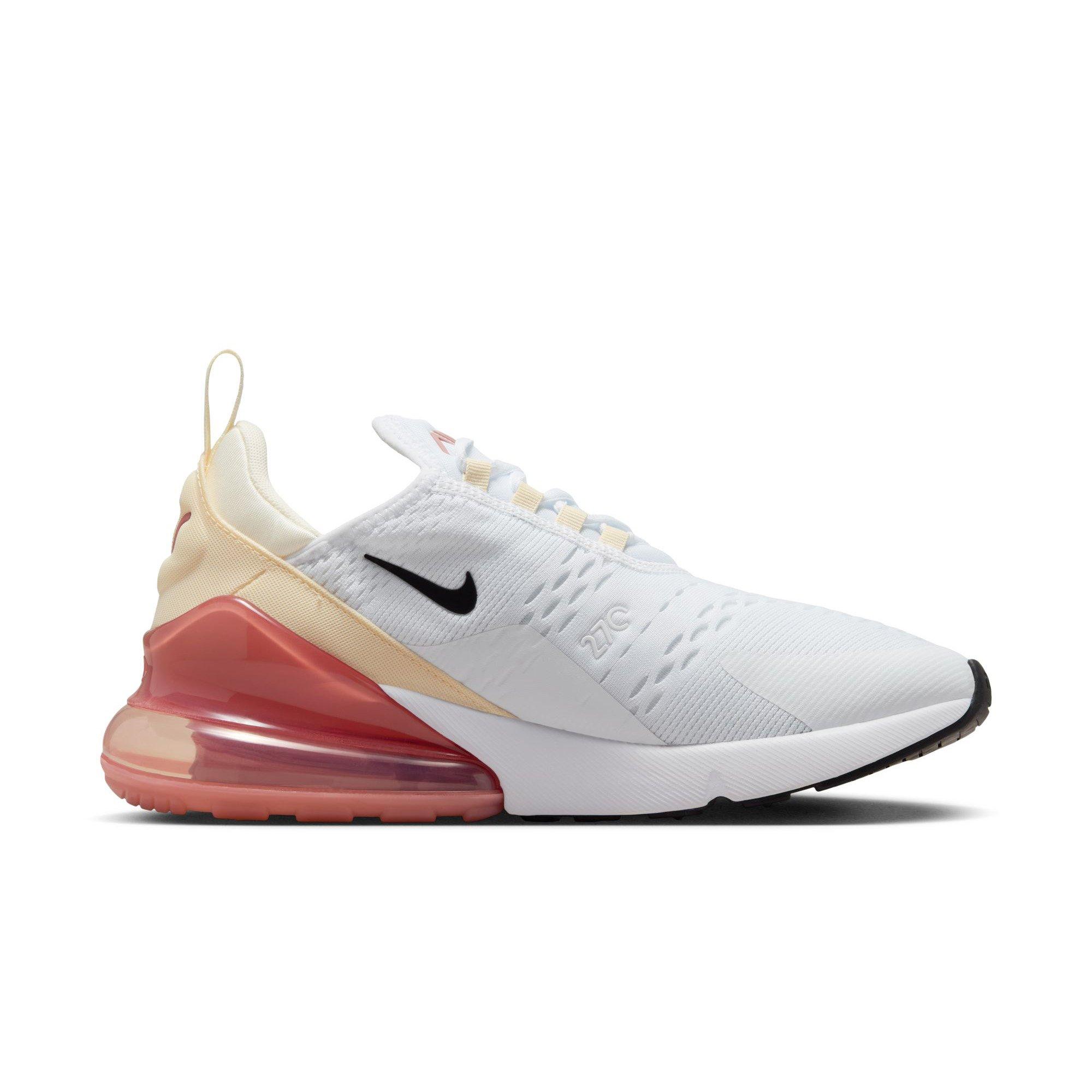 Nike Air Max 270 White Black Pale Ivory Muslin Women s Shoe Hibbett