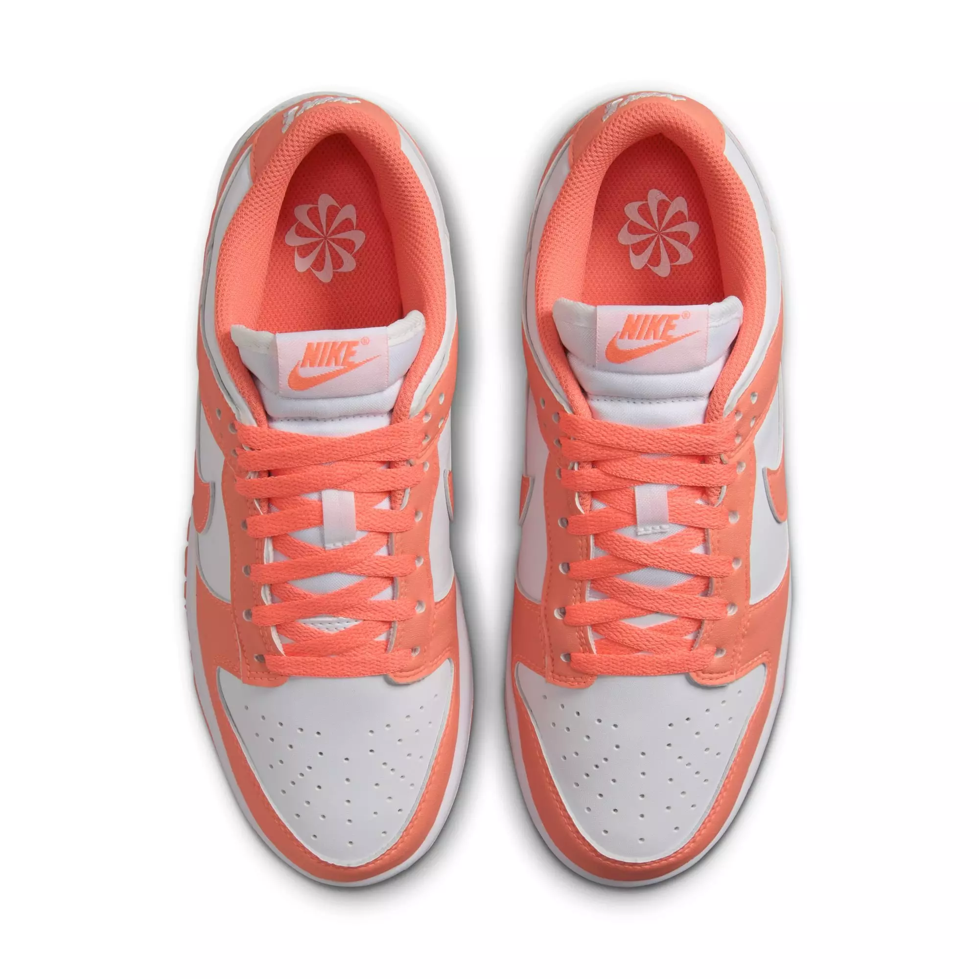 Nike Dunk Low "White/Lt Wild Mango" Women's Shoe - WHITE/YELLOW