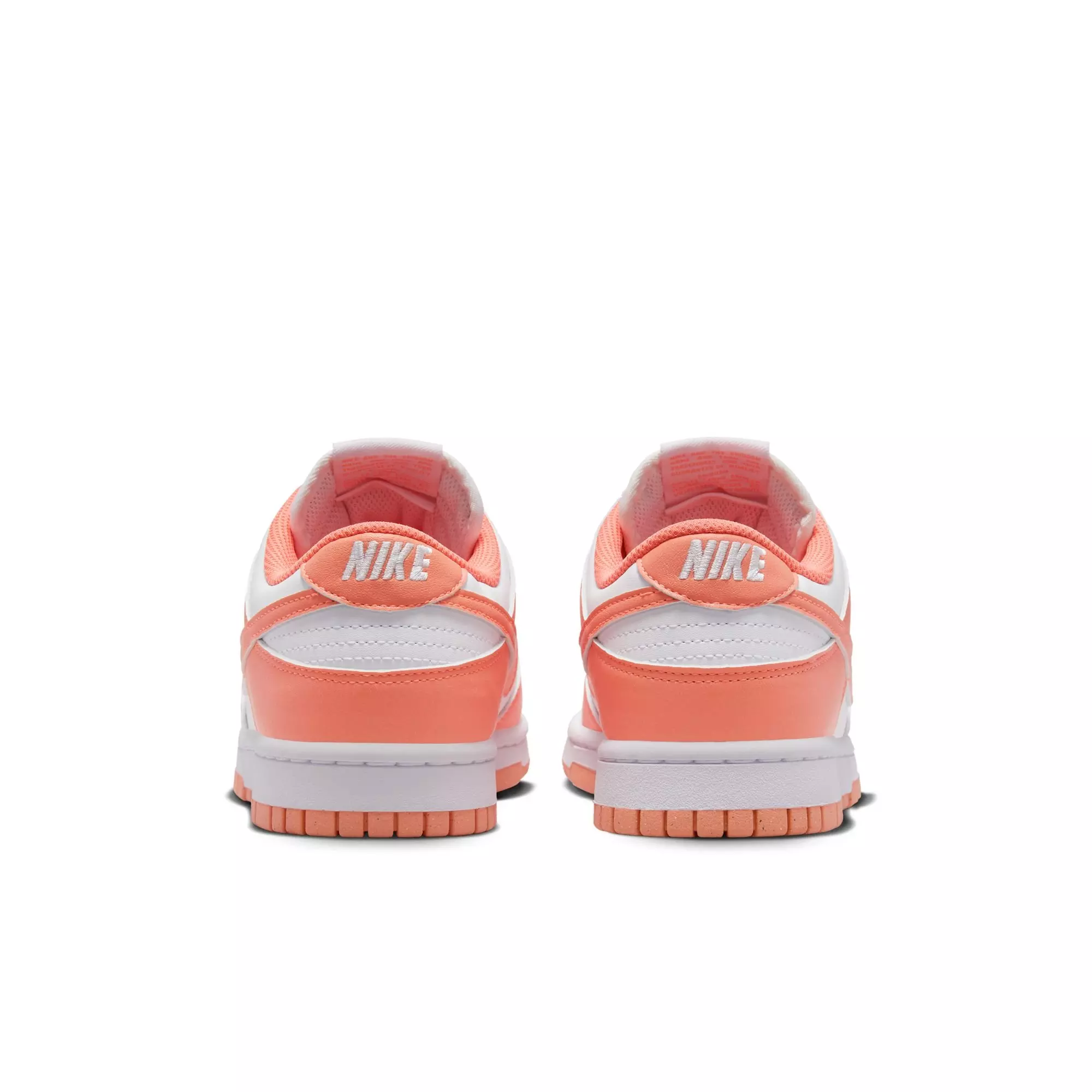 Nike Dunk Low "White/Lt Wild Mango" Women's Shoe - WHITE/YELLOW