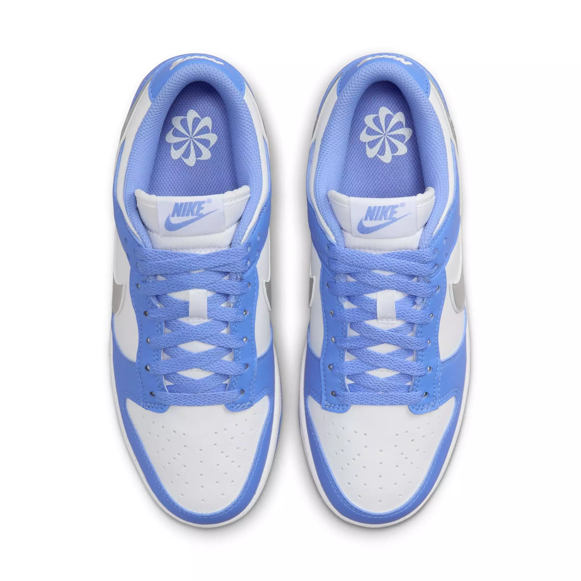 Nike Dunk Low "Royal Pulse/Metallic Silver/White" Women's Shoe - PURPLE/SILVER