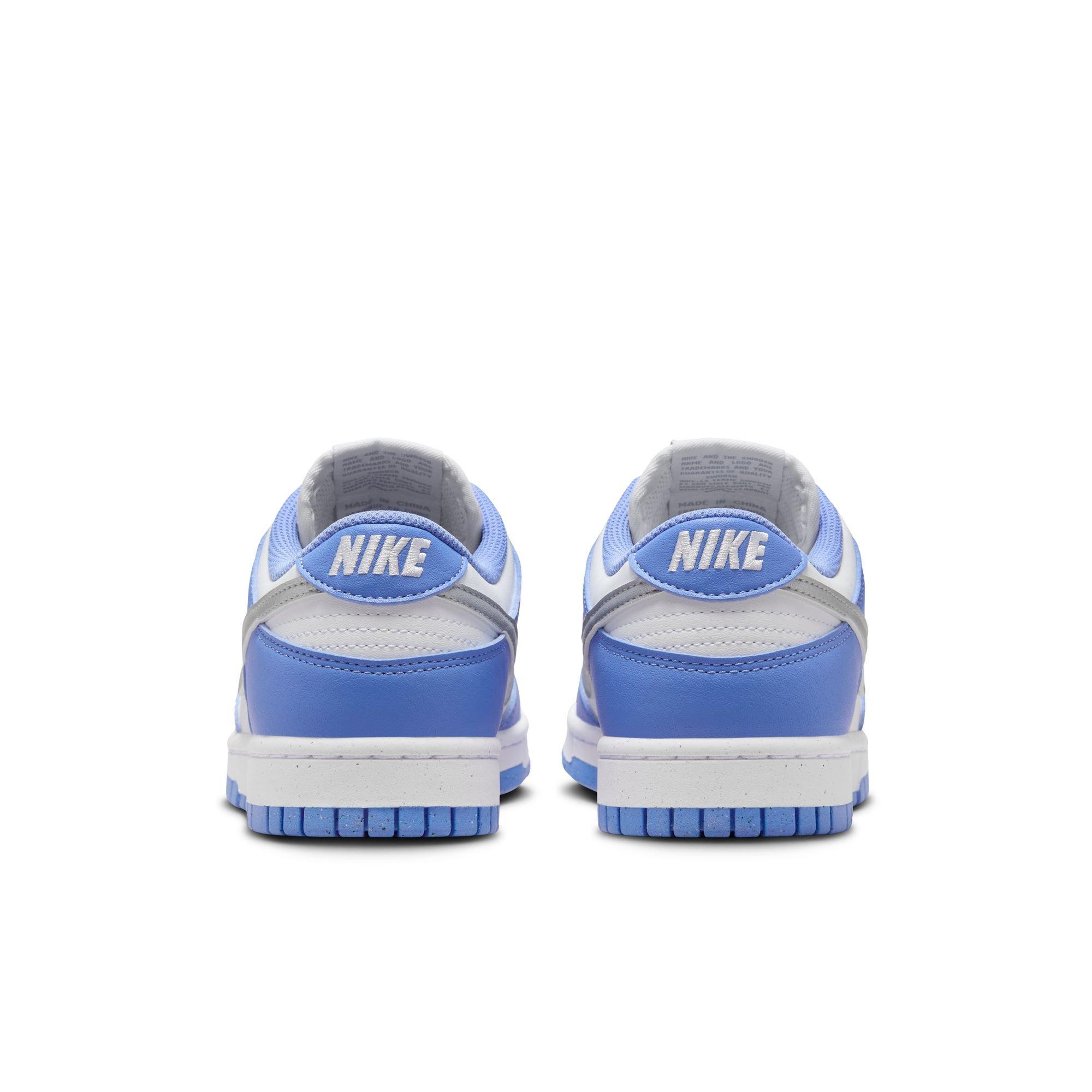 Nike Dunk Low "Royal Pulse/Metallic Silver/White" Women's Shoe - PURPLE/SILVER Thumbnail View 7