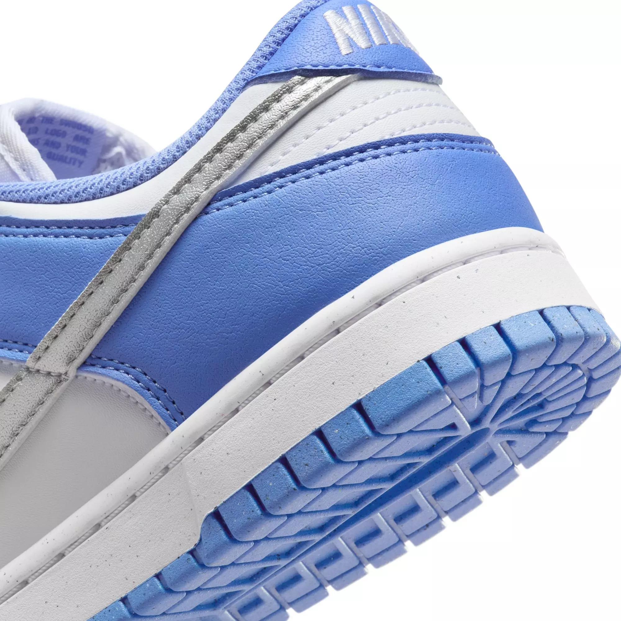 Nike Dunk Low "Royal Pulse/Metallic Silver/White" Women's Shoe - PURPLE/SILVER