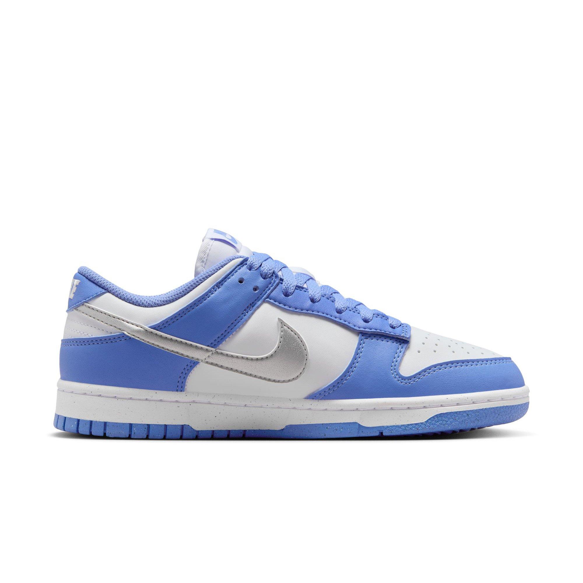 Nike Dunk Low Women's "Royal Pulse/Metallic Silver/White" Shoe​