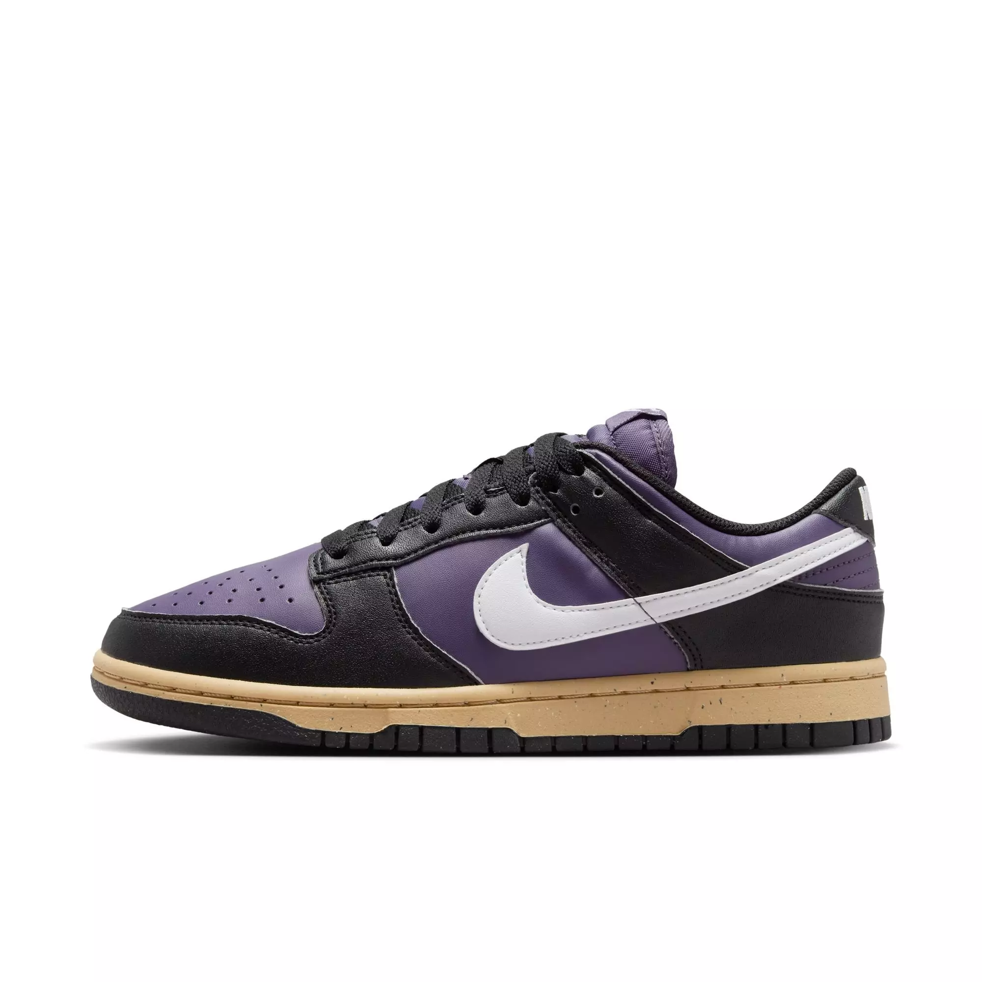 Nike Dunk Low "Dark Raisin/White/Black/Sesame" Women's Shoe - PURPLE/WHITE