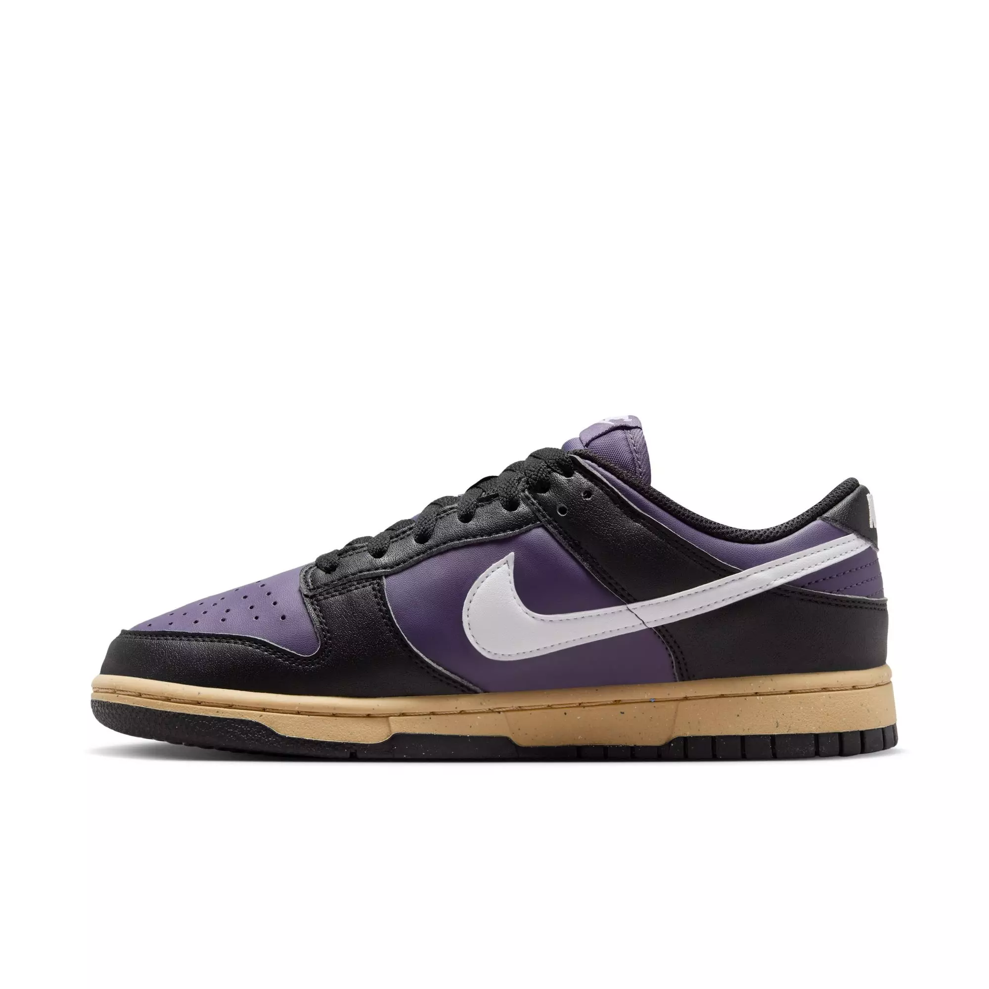Nike Dunk Low "Dark Raisin/White/Black/Sesame" Women's Shoe - PURPLE/WHITE