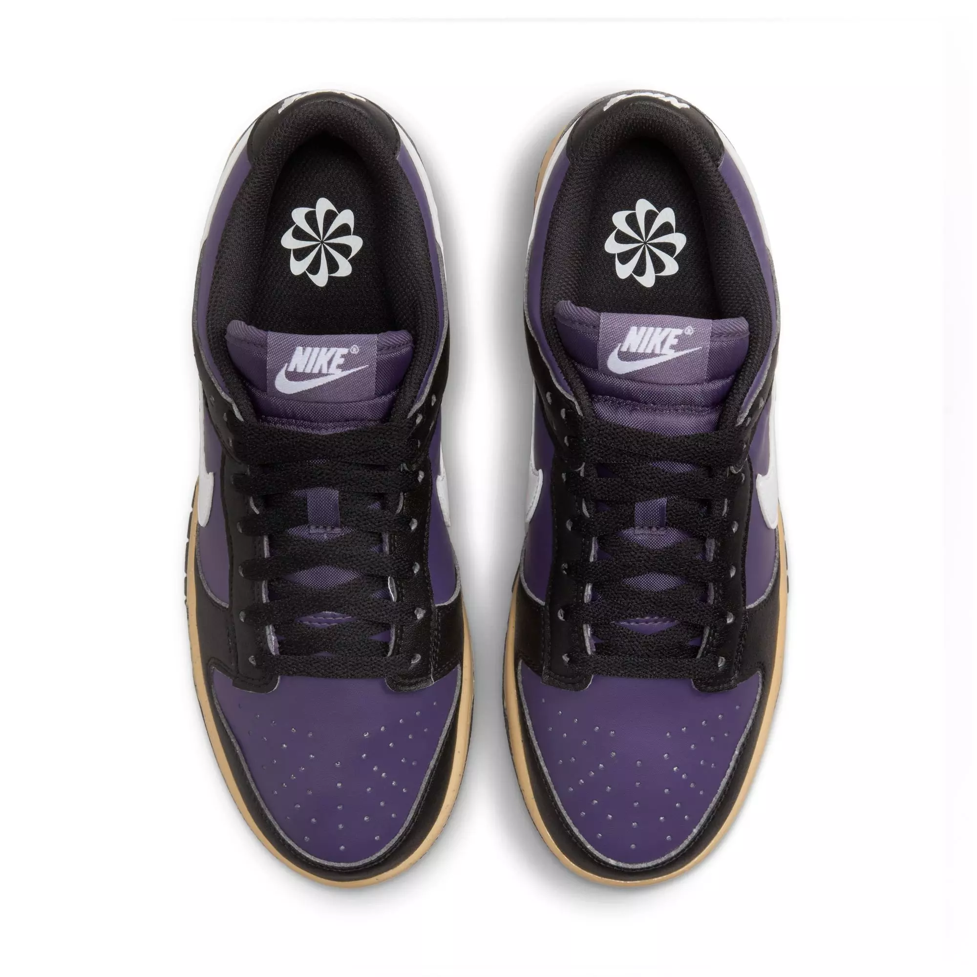 Nike Dunk Low "Dark Raisin/White/Black/Sesame" Women's Shoe - PURPLE/WHITE