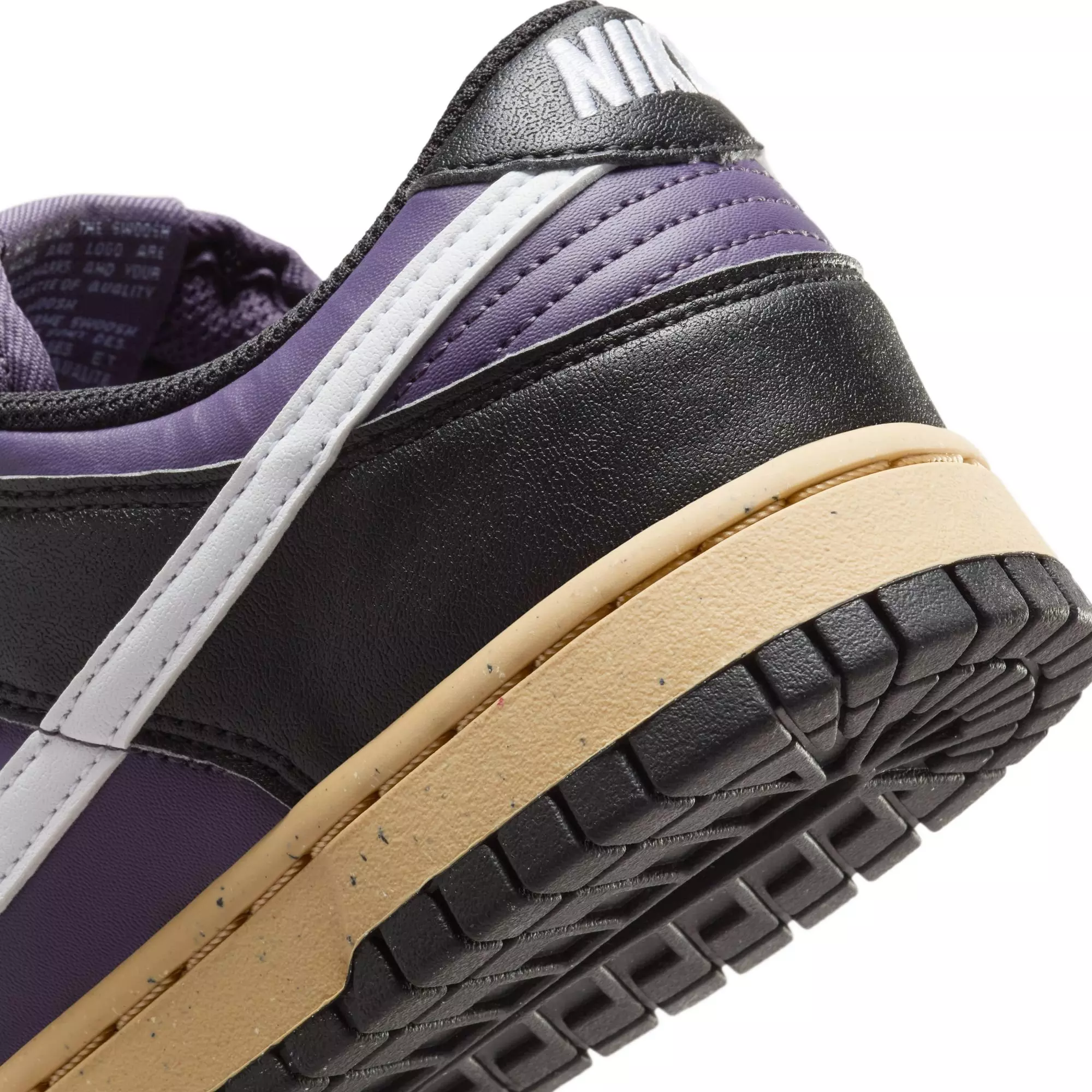 Nike Dunk Low "Dark Raisin/White/Black/Sesame" Women's Shoe - PURPLE/WHITE