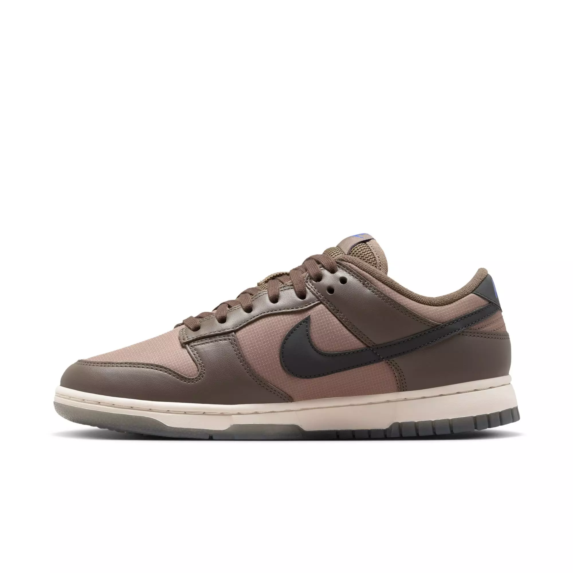 Nike Dunk Low "Ironstone/Mink Brown" Women's Shoe - SILVER/BROWN