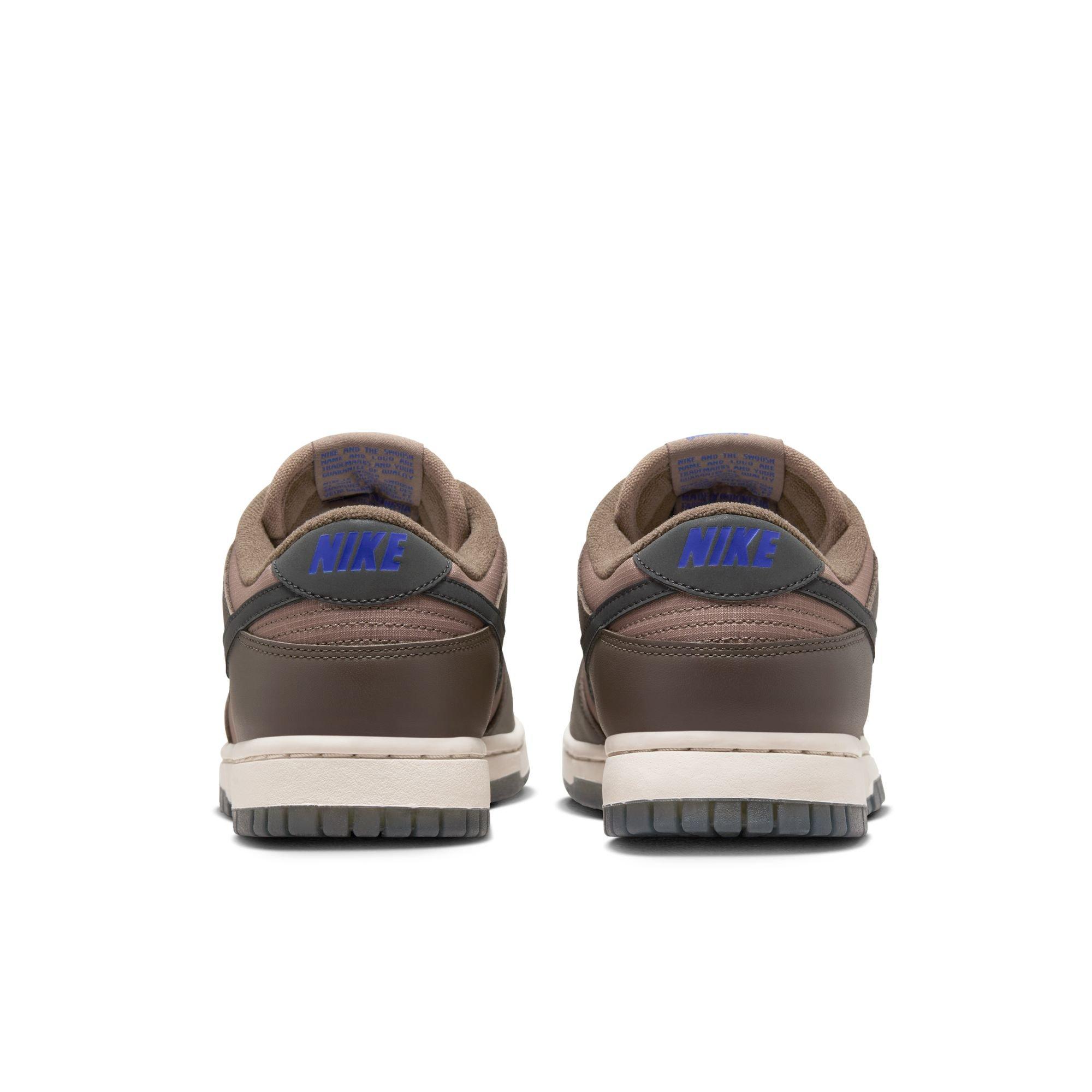 Nike Dunk Low "Ironstone/Mink Brown" Women's Shoe - SILVER/BROWN Thumbnail View 7
