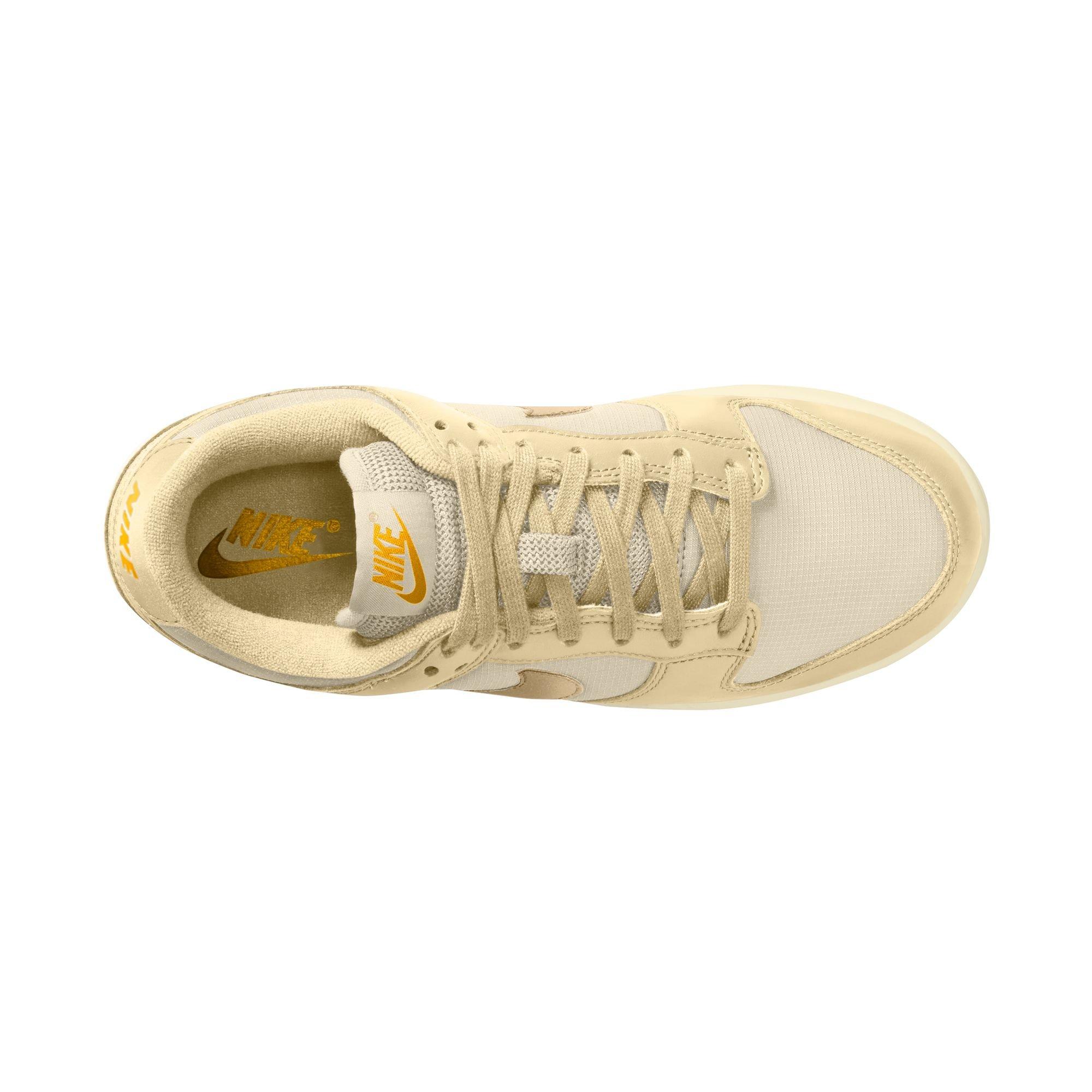 Nike Dunk Low &ldquo;Muslin&rdquo; Women's Shoe - MUSLIN/TEAM GOLD/PALE IVORY Thumbnail View 13