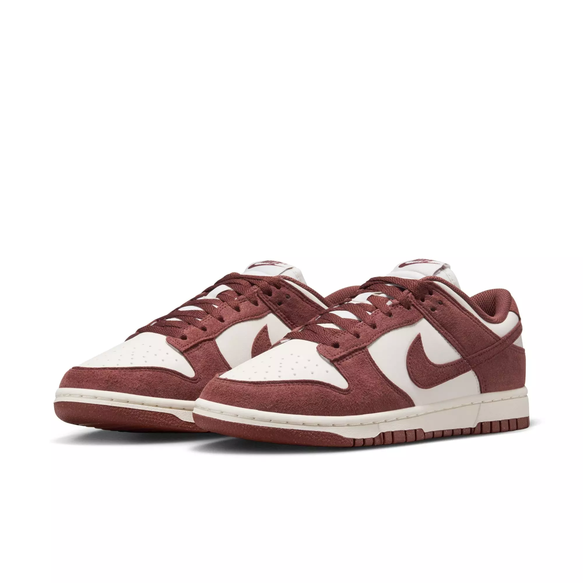Nike Dunk Low "Phantom/Red Sepia/Sail/White" Women's Shoe - OFF-WHITE/RED