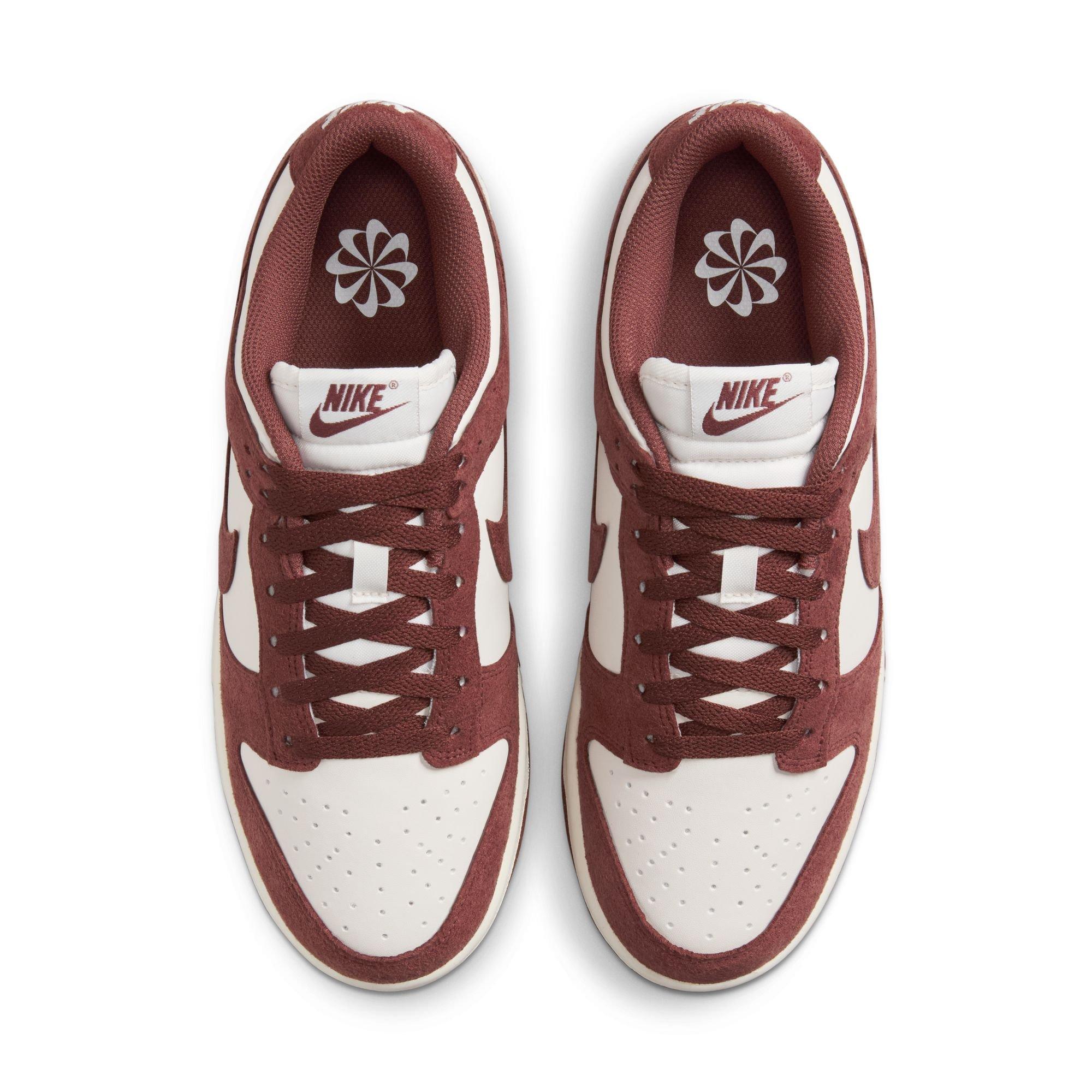 Nike Dunk Low "Phantom/Red Sepia/Sail/White" Women's Shoe - OFF-WHITE/RED Thumbnail View 6