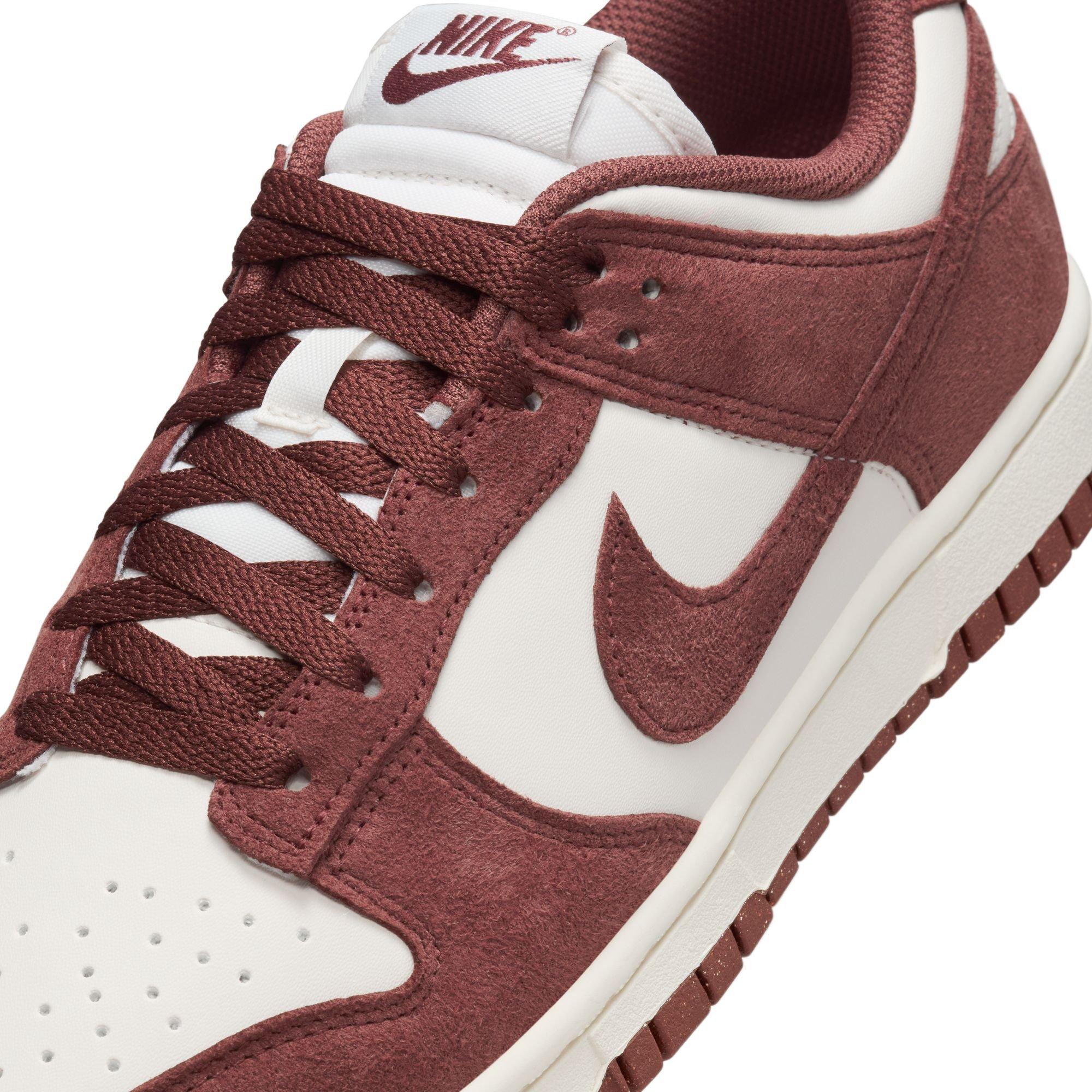 Nike Dunk Low "Phantom/Red Sepia/Sail/White" Women's Shoe - OFF-WHITE/RED Thumbnail View 10