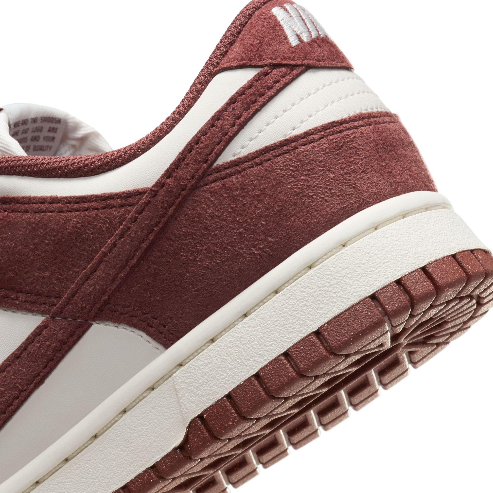 Nike Dunk Low "Phantom/Red Sepia/Sail/White" Women's Shoe - OFF-WHITE/RED Thumbnail View 11