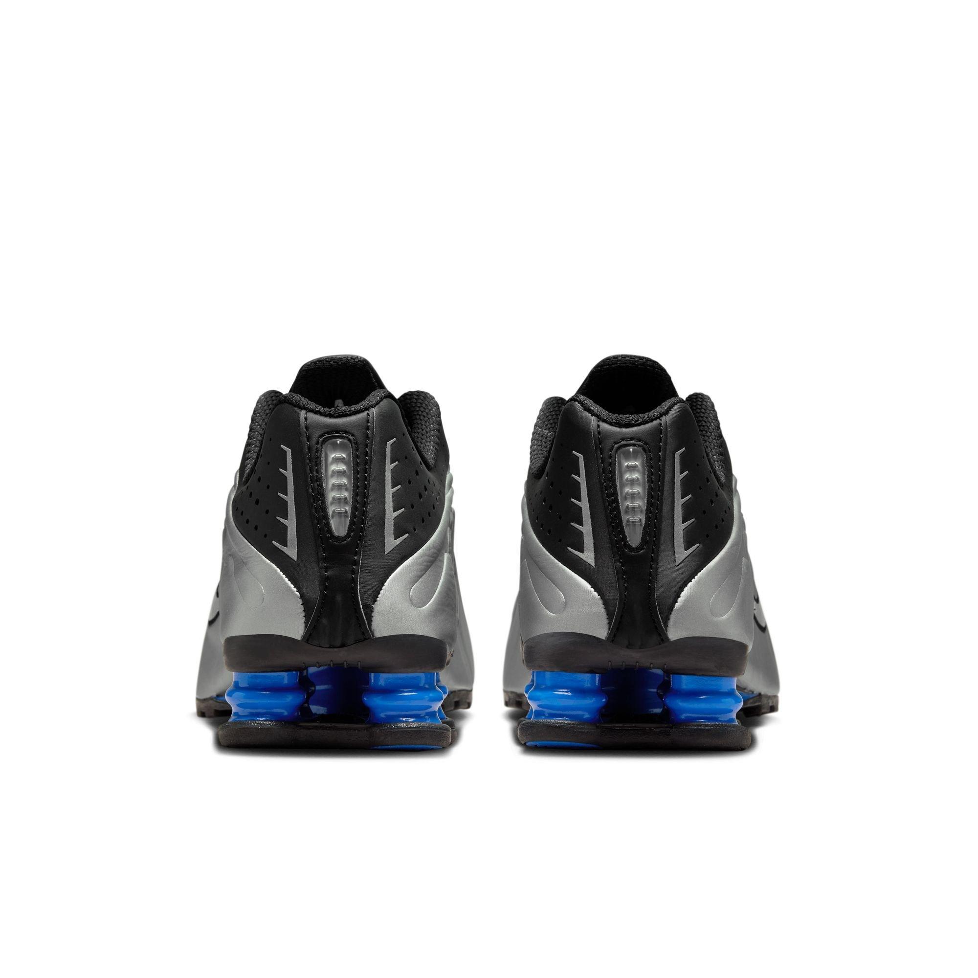 Nike Shox R4 Women's "Black/Metallic Silver/Racer Blue" Shoe