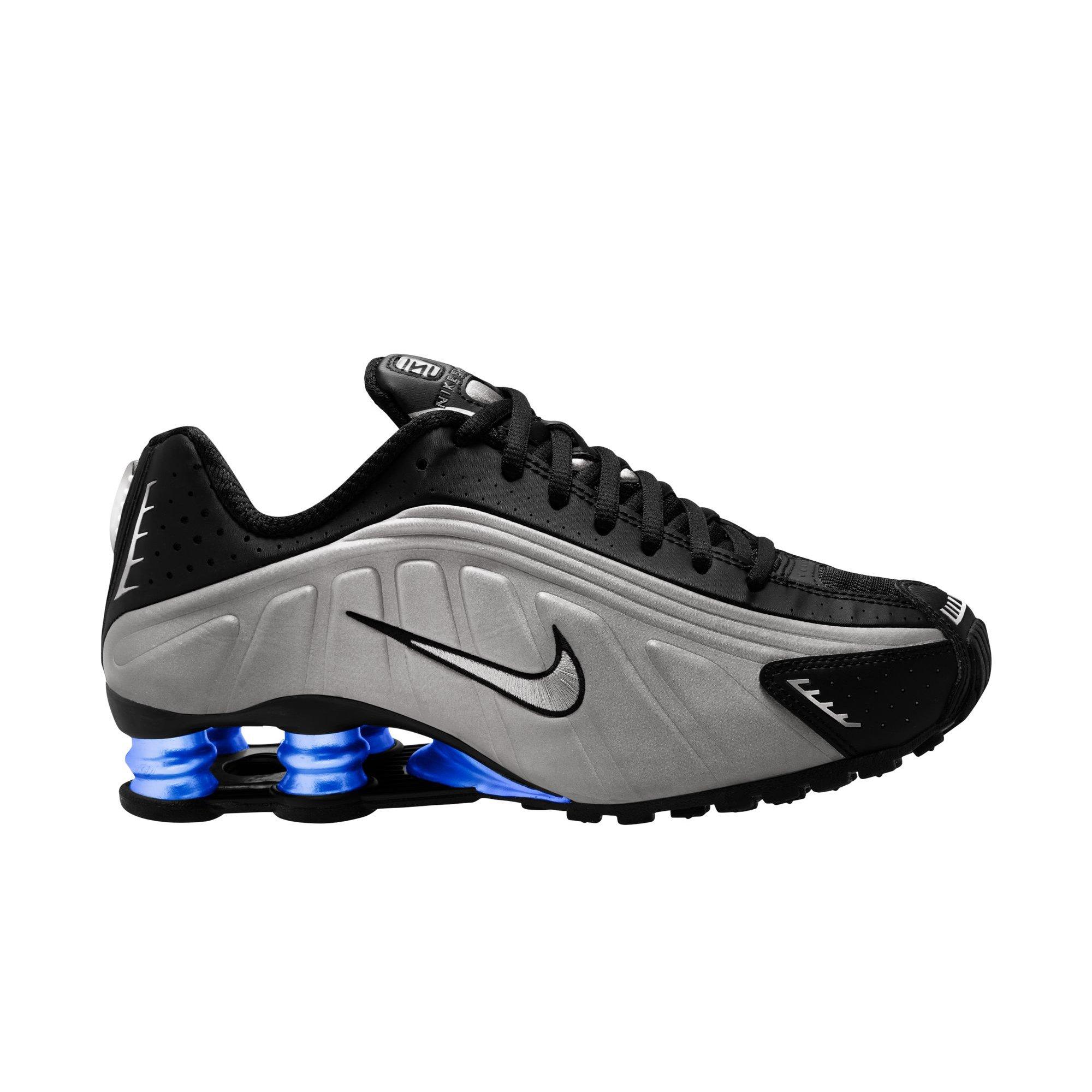 Nike shox black and grey best sale