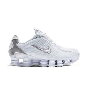 Nike Shox TL "White/Metallic Silver/Max Orange" Women's Shoe