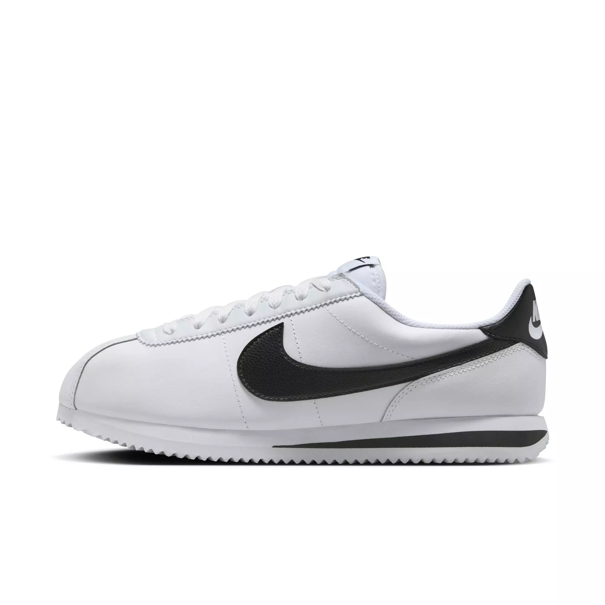 Nike Cortez Leather "White/Black" Women's Shoe - WHITE/BLACK