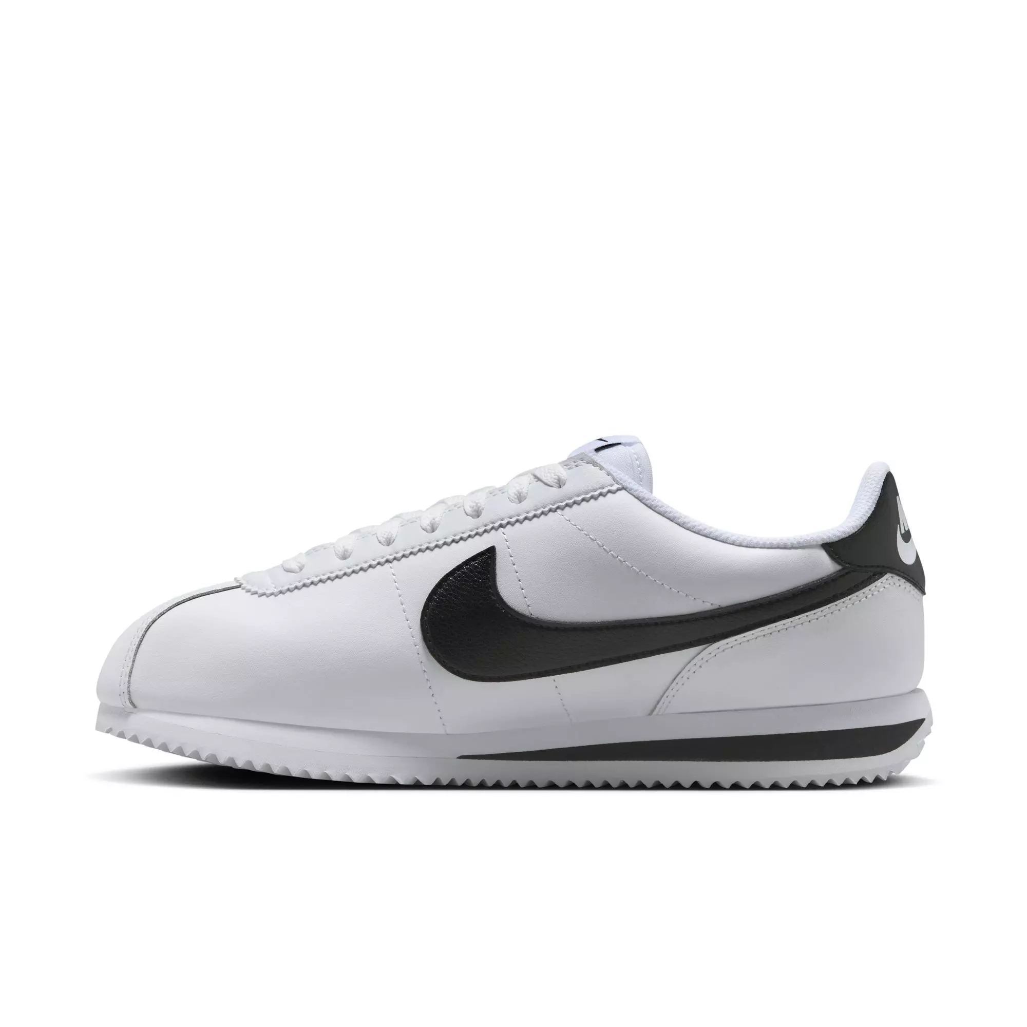Nike Cortez Leather "White/Black" Women's Shoe - WHITE/BLACK
