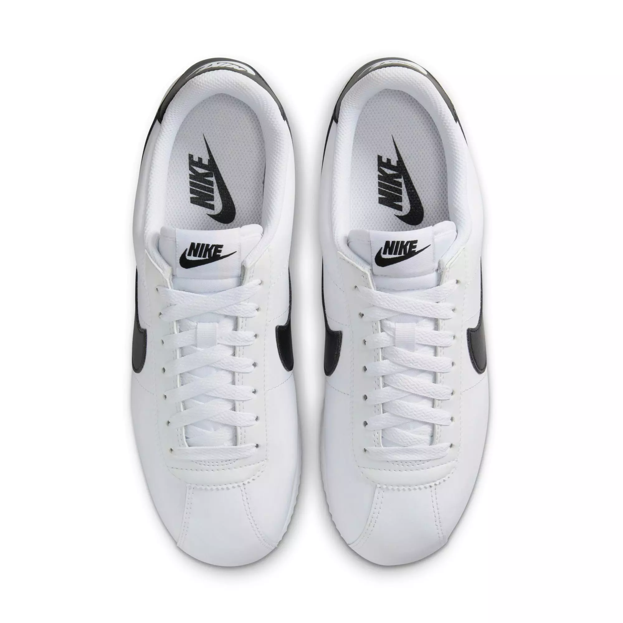 Nike Cortez Leather "White/Black" Women's Shoe - WHITE/BLACK