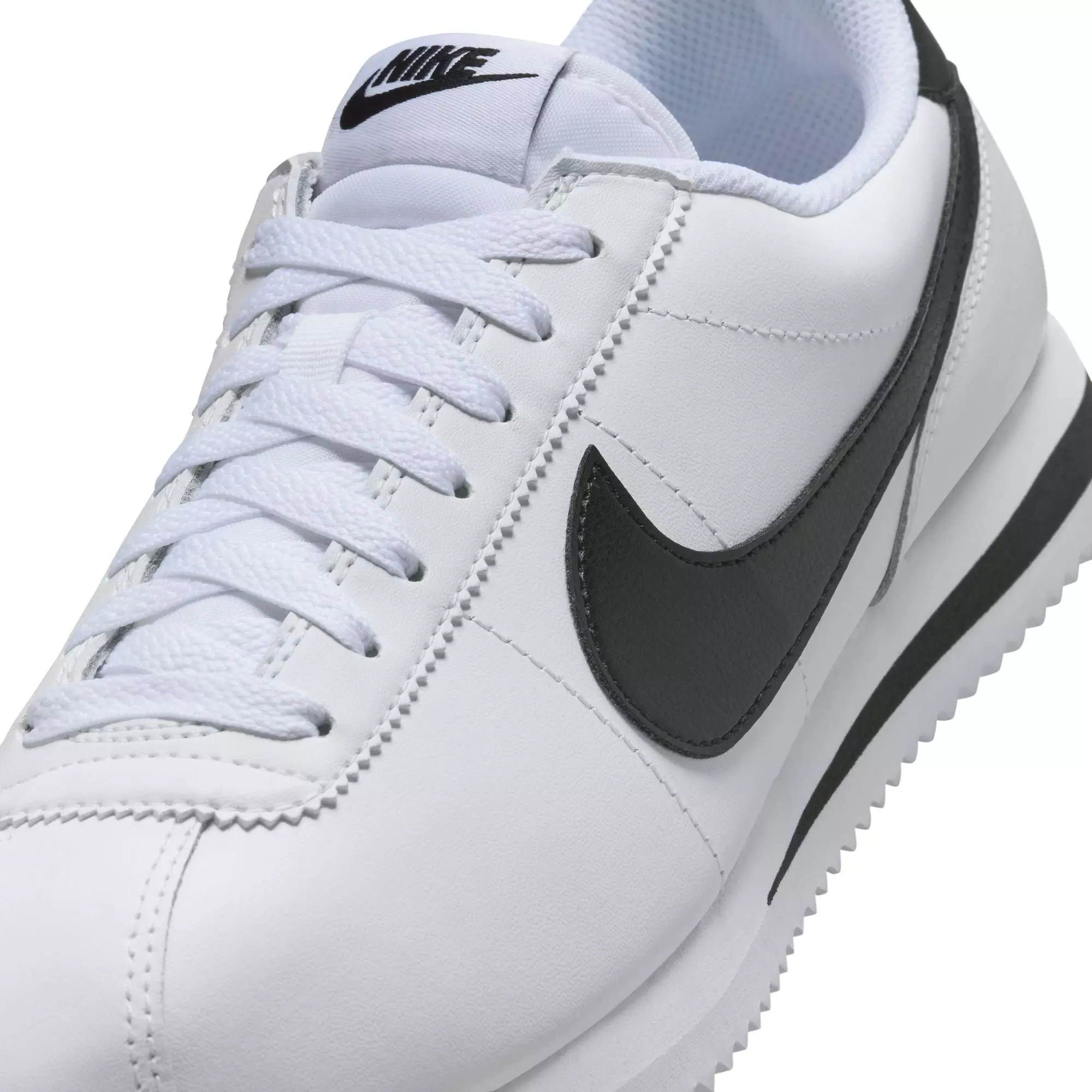 Nike Cortez Leather "White/Black" Women's Shoe - WHITE/BLACK