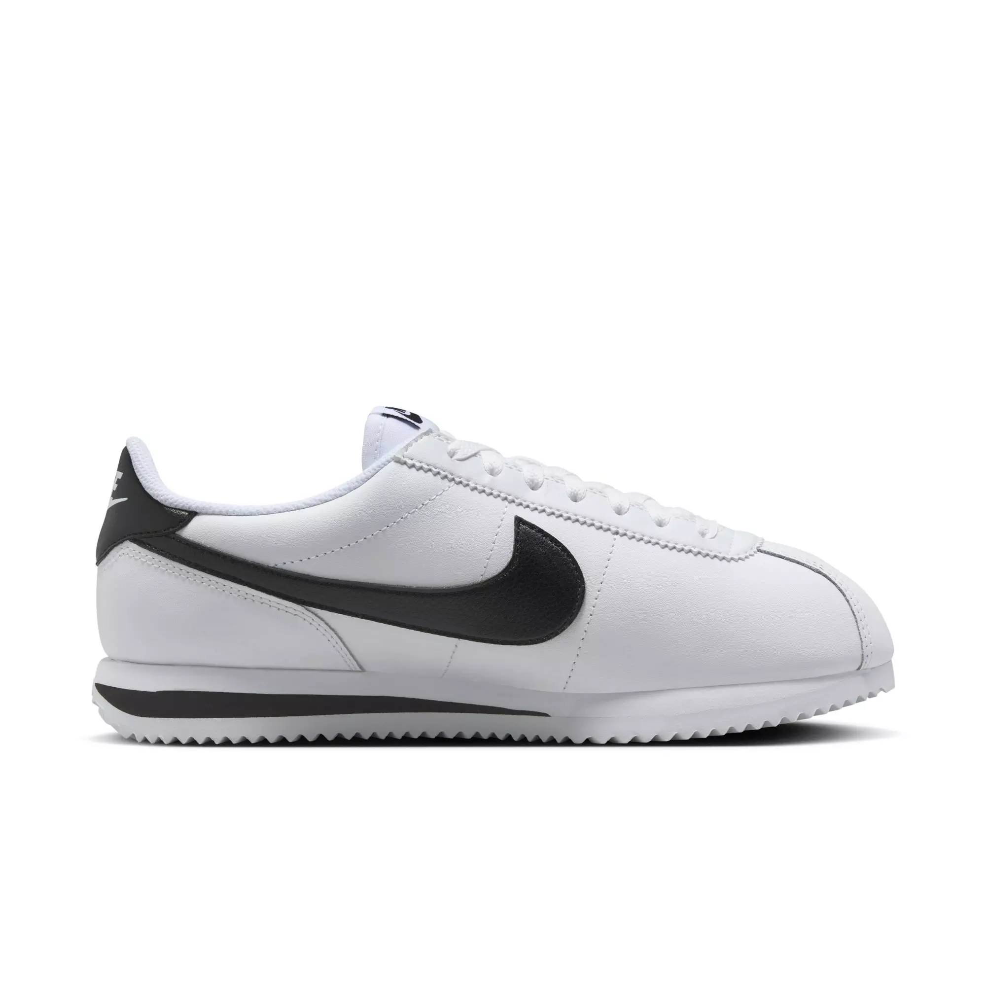 Nike Cortez Leather "White/Black" Women's Shoe - WHITE/BLACK