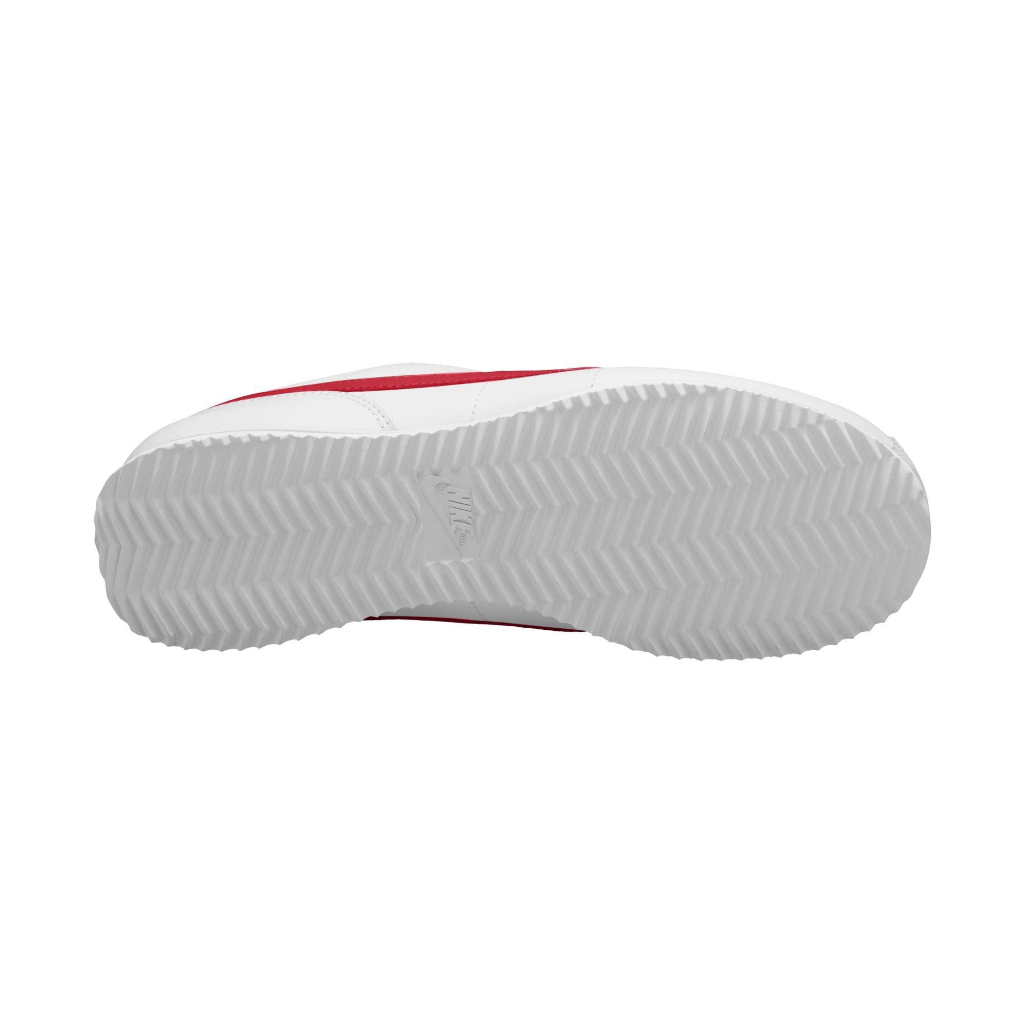 Nike Cortez Leather "Forrest Gump" Women's Shoe - WHITE/VARSITY RED/VARSITY BLUE Thumbnail View 11