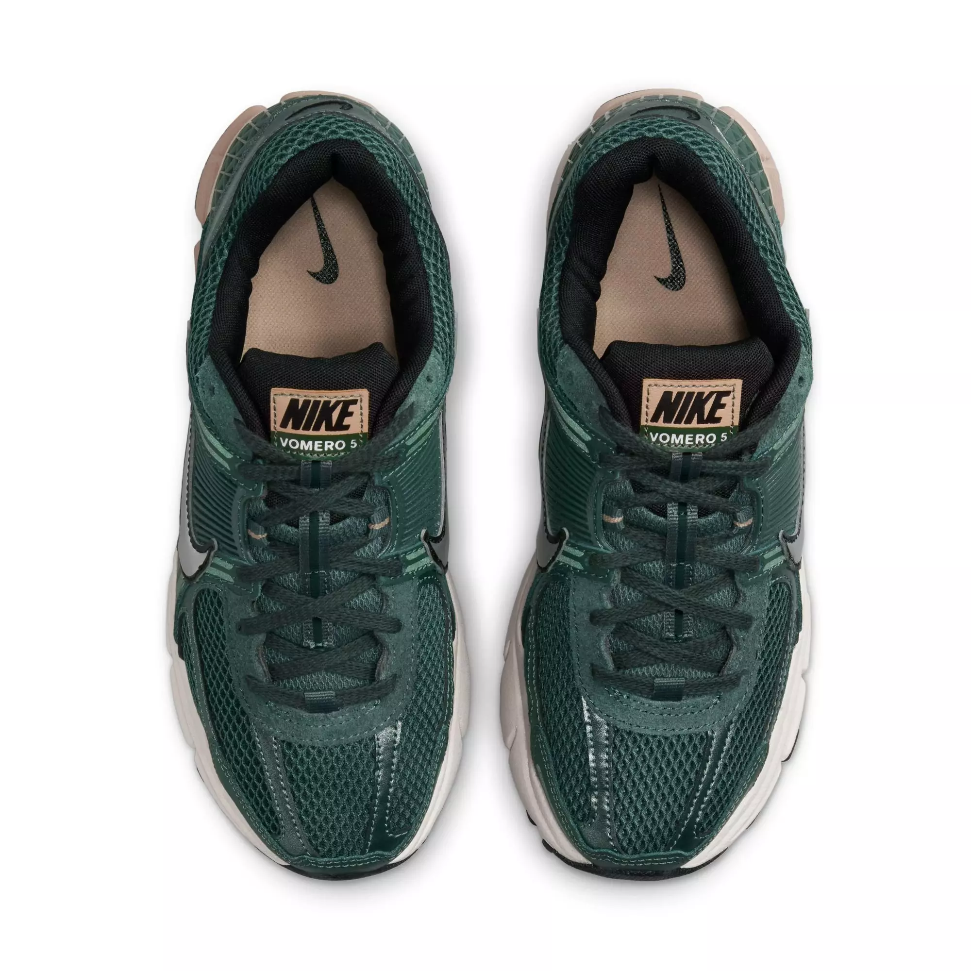 Nike Zoom Vomero 5 "Vintage Green/Chrome/Lt Orewood Brn/Hemp" Women's Shoe - GREEN/TAN