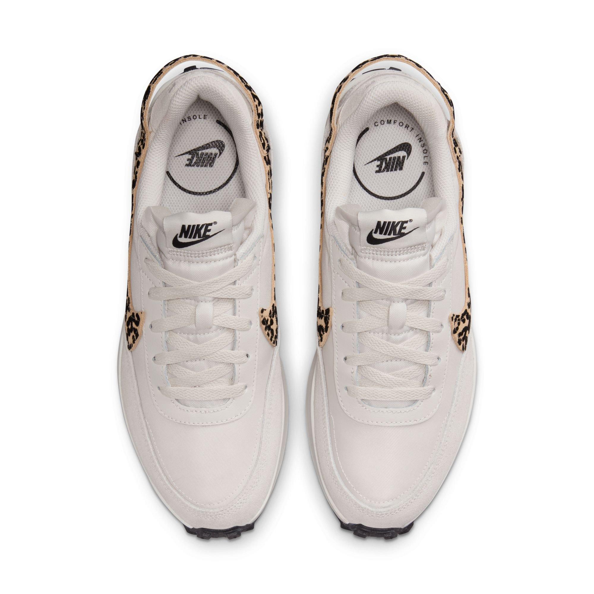 Nike Waffle Debut "Leopard Print" Women's Shoe - CREAM Thumbnail View 6