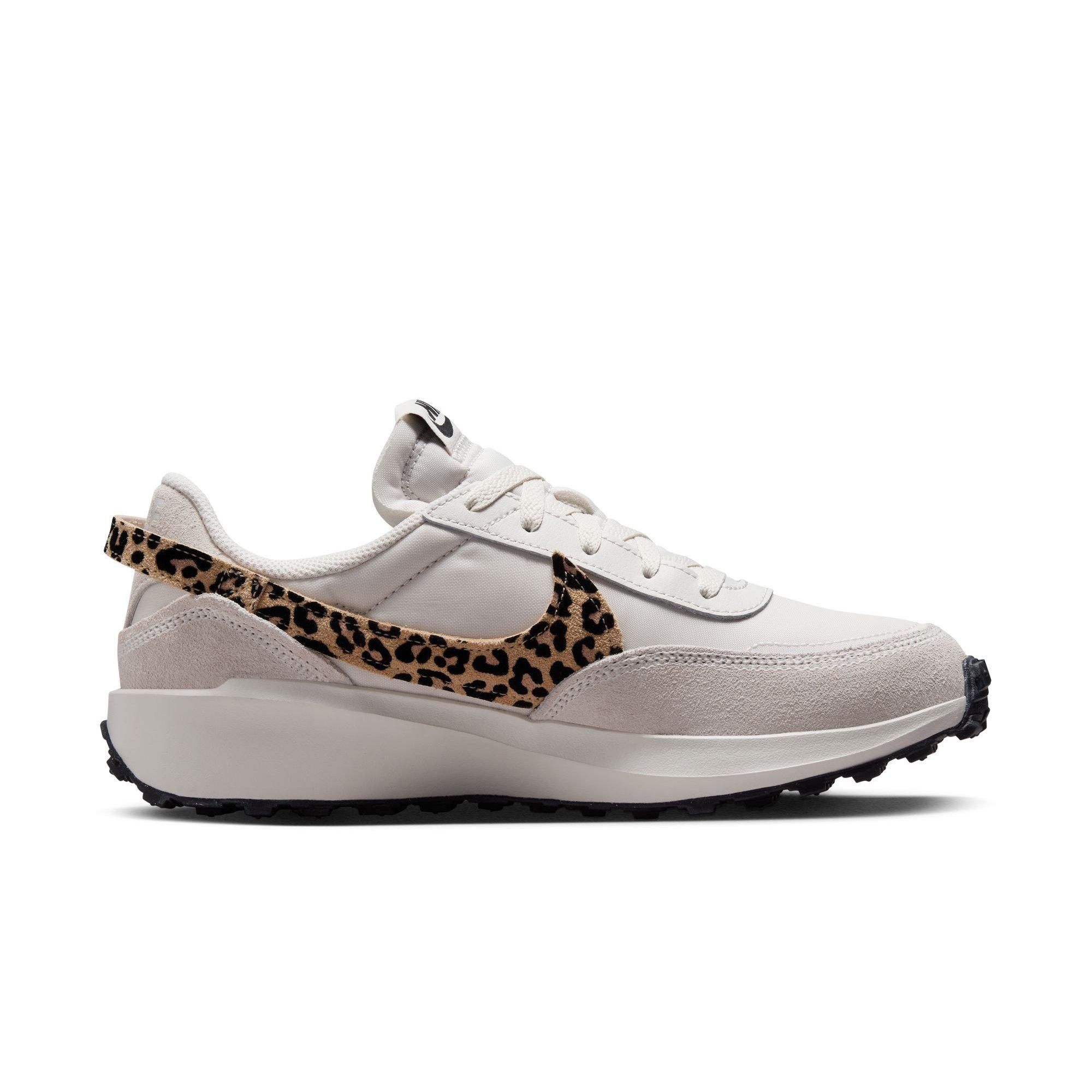 Nike Waffle Debut "Leopard Print" Women's Shoe - CREAM Thumbnail View 2