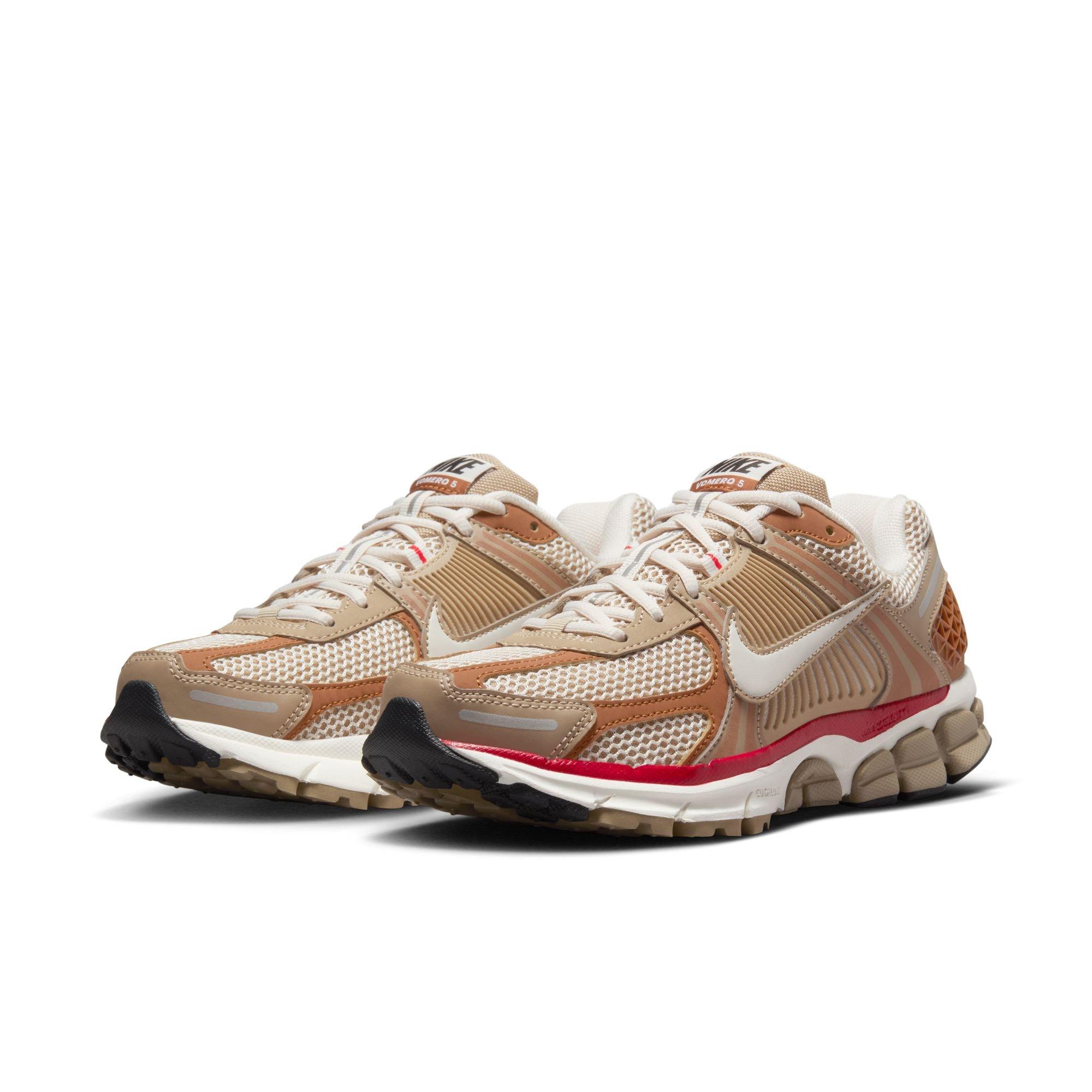 Nike Zoom Vomero 5 Women's "Khaki/Phantom/Fire Red/Sail" Shoe