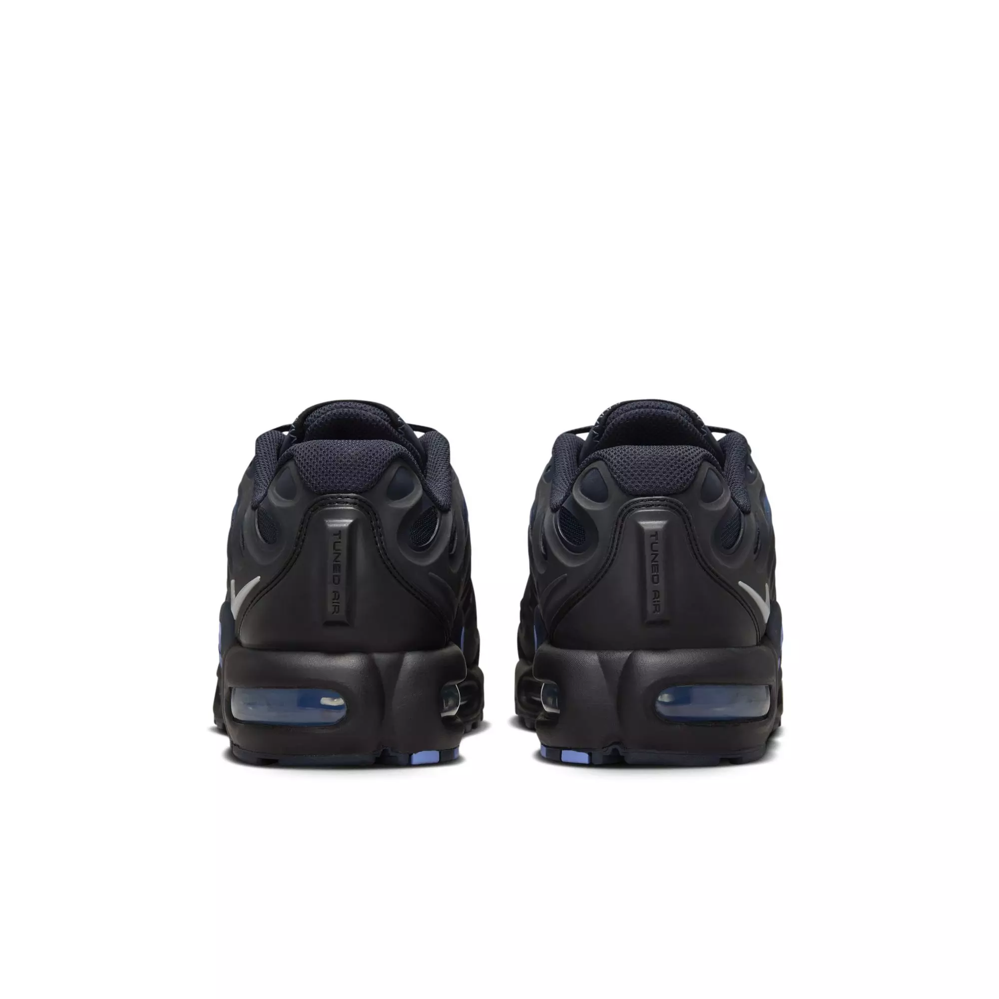 Nike Air Max Plus Drift "Black/Metallic Silver/Dark Obsidian" Women's Shoe - BLACK/ROYAL