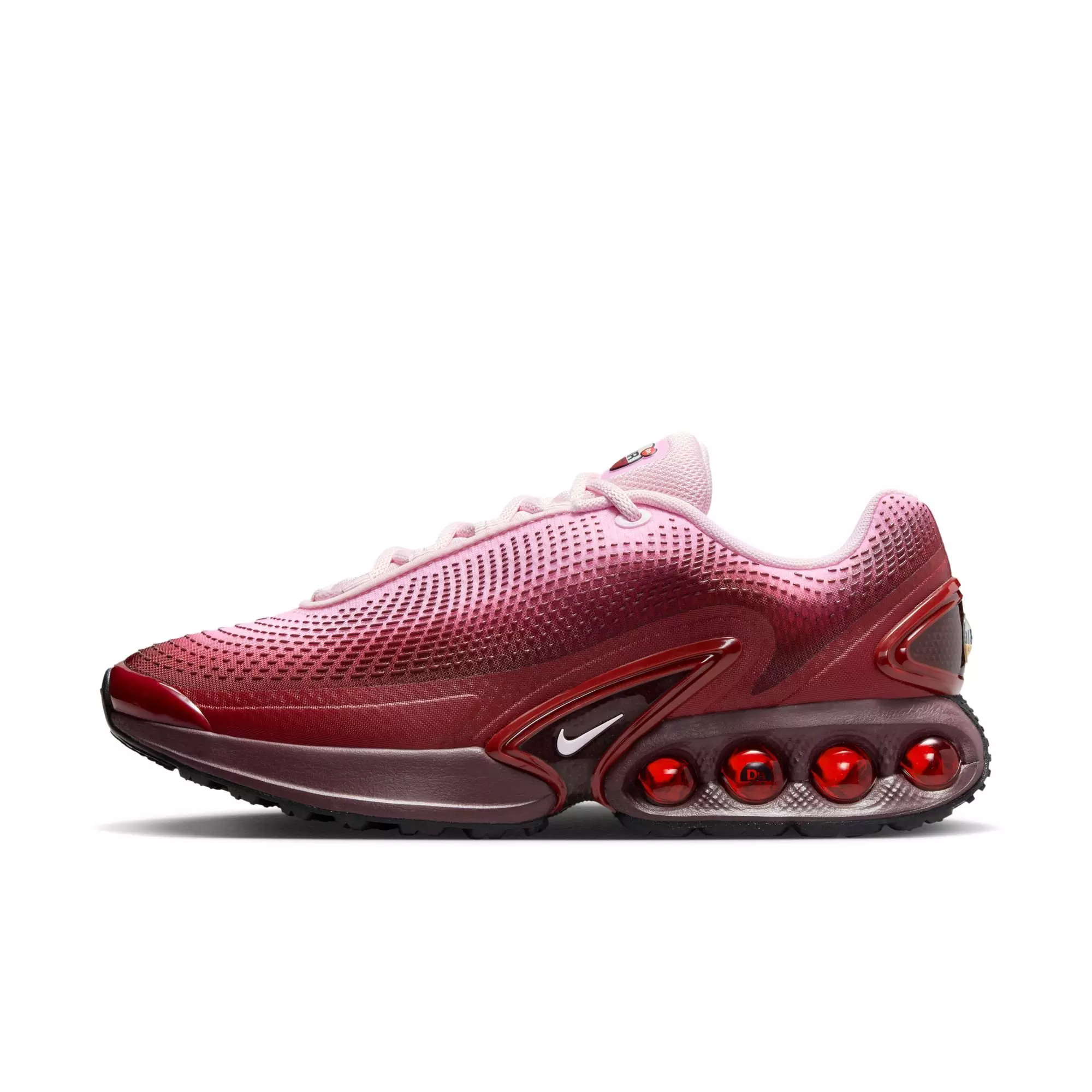 Nike Air Max DN "Team Red/Pink Foam/Burgundy Crush/Black" Women's Shoe