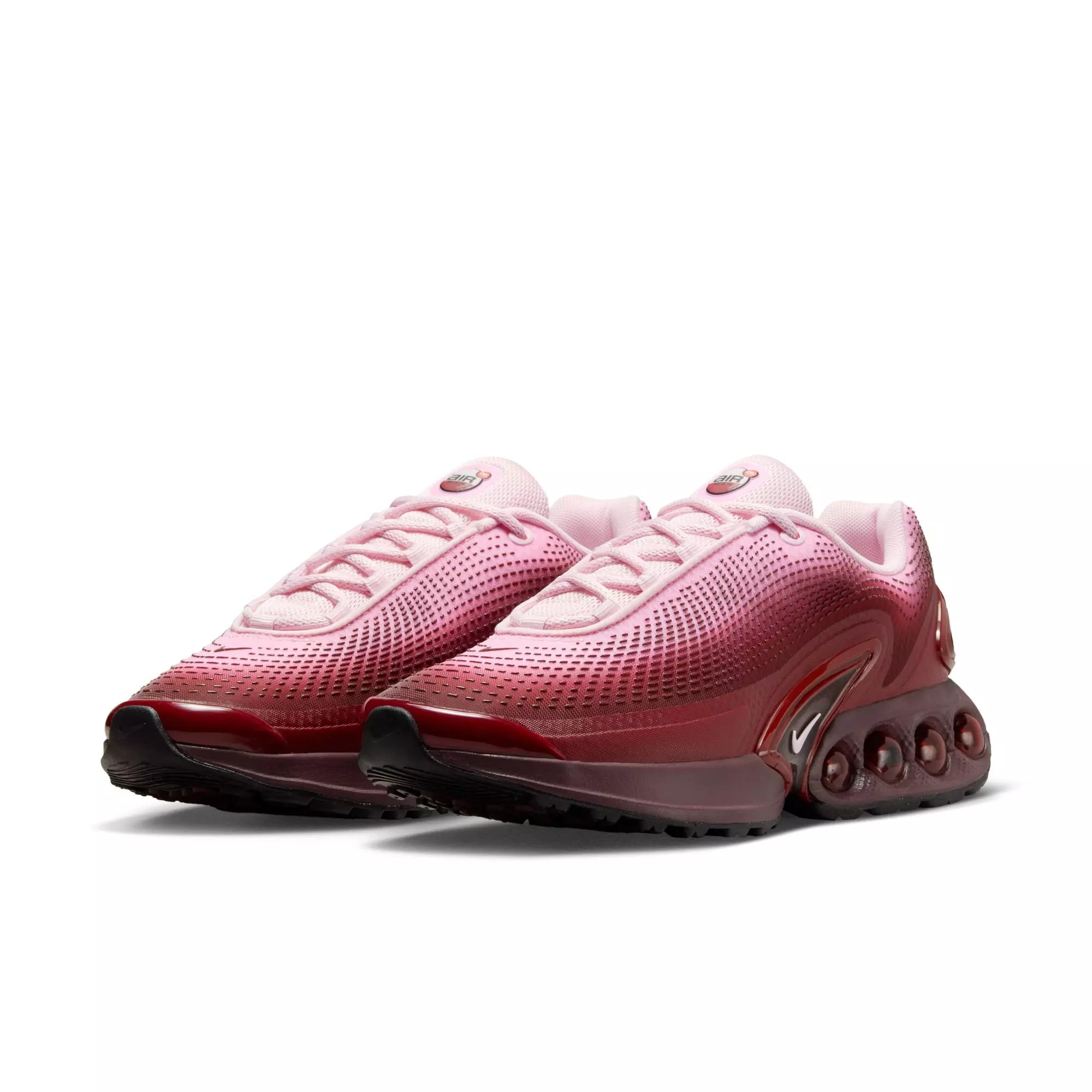 Nike Air Max DN "Team Red/Pink Foam/Burgundy Crush/Black" Women's Shoe