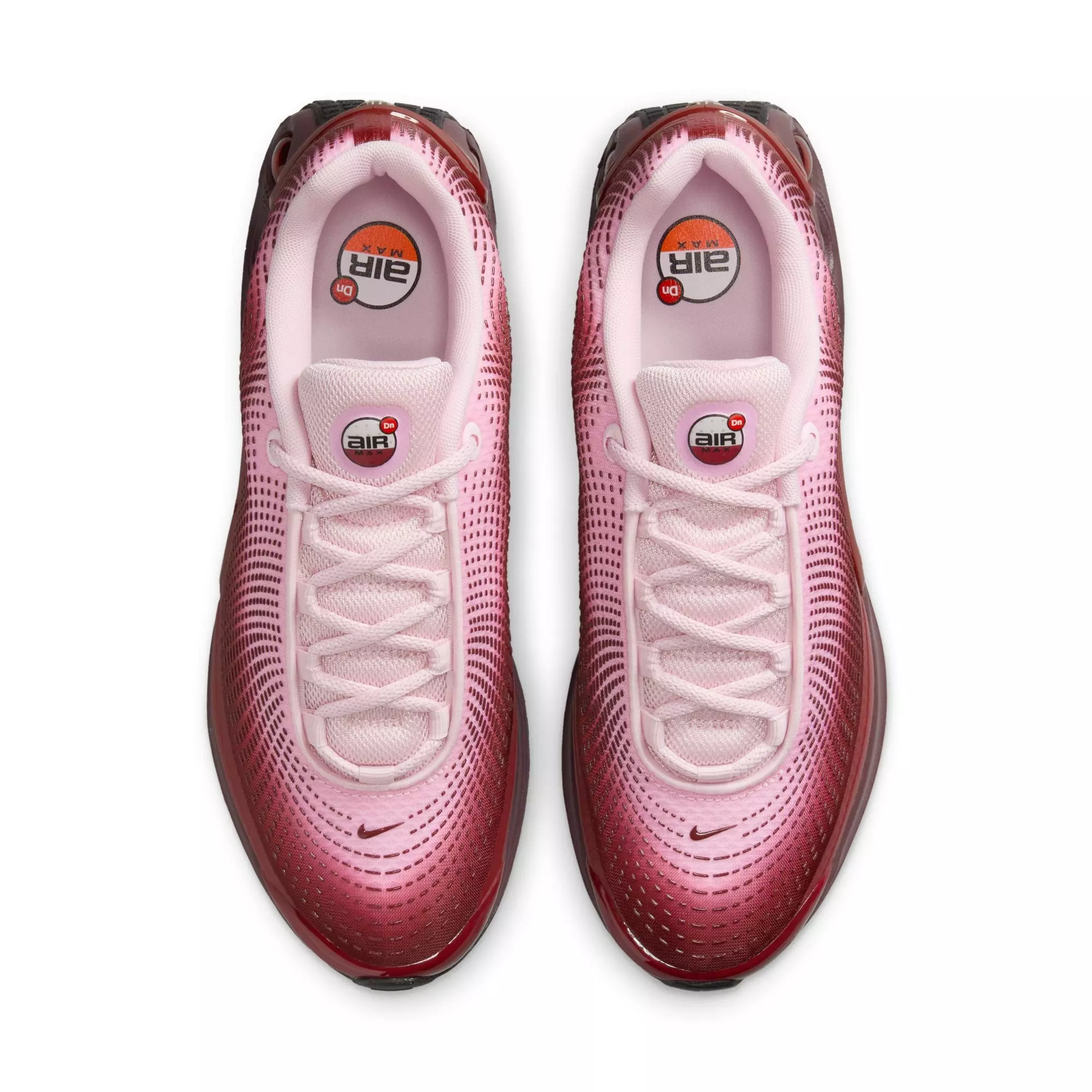 Nike Air Max Dn "Team Red/Pink Foam/Burgundy Crush/Black" Women's Shoe - RED/PINK