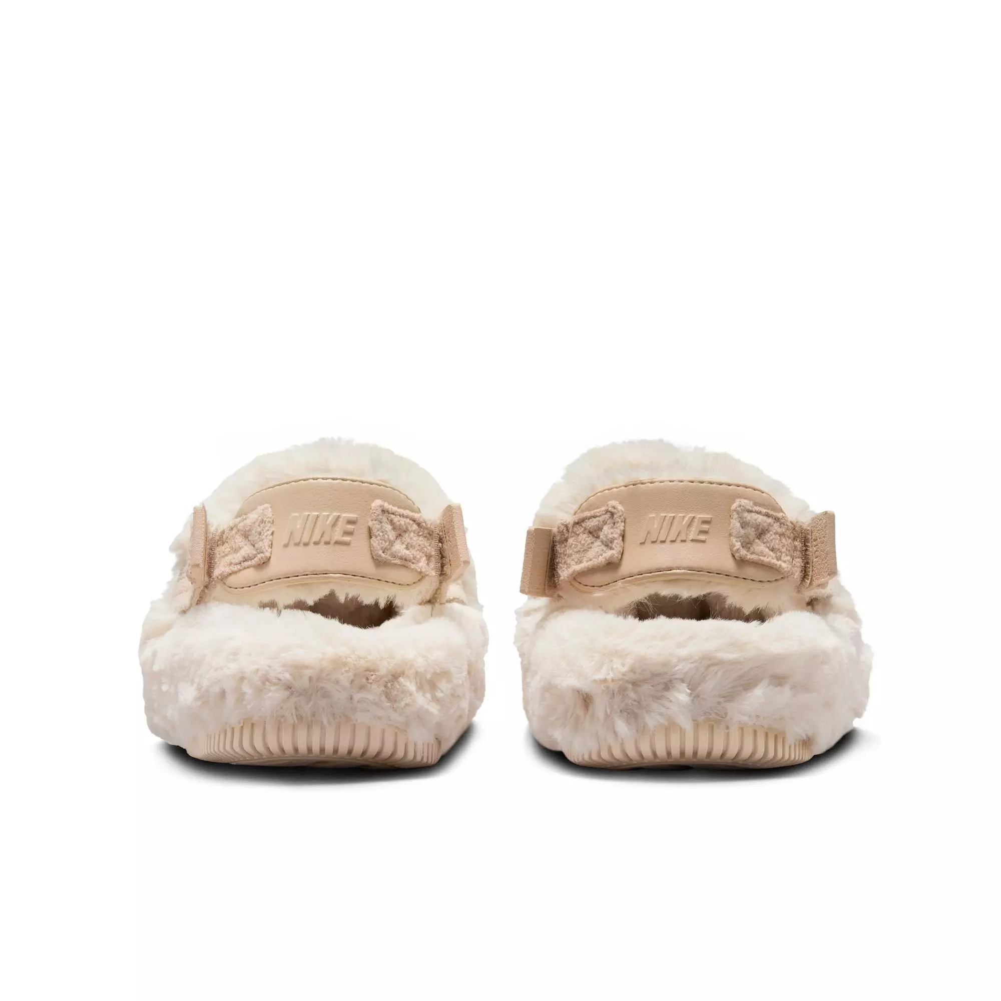 Nike Calm Fuzzy Fur “Sanddrift” Women's Mule - SANDDRIFT