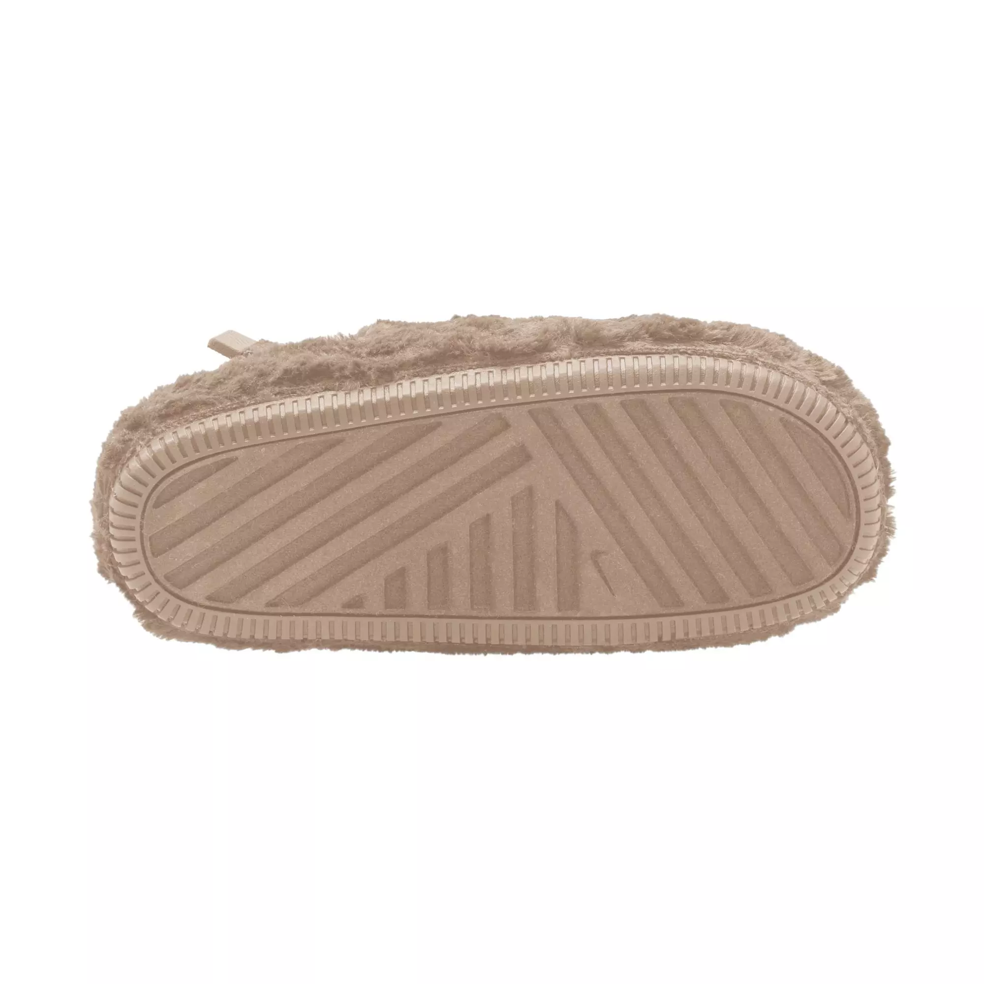 Nike Calm Fuzzy Fur “Sanddrift” Women's Mule - SANDDRIFT