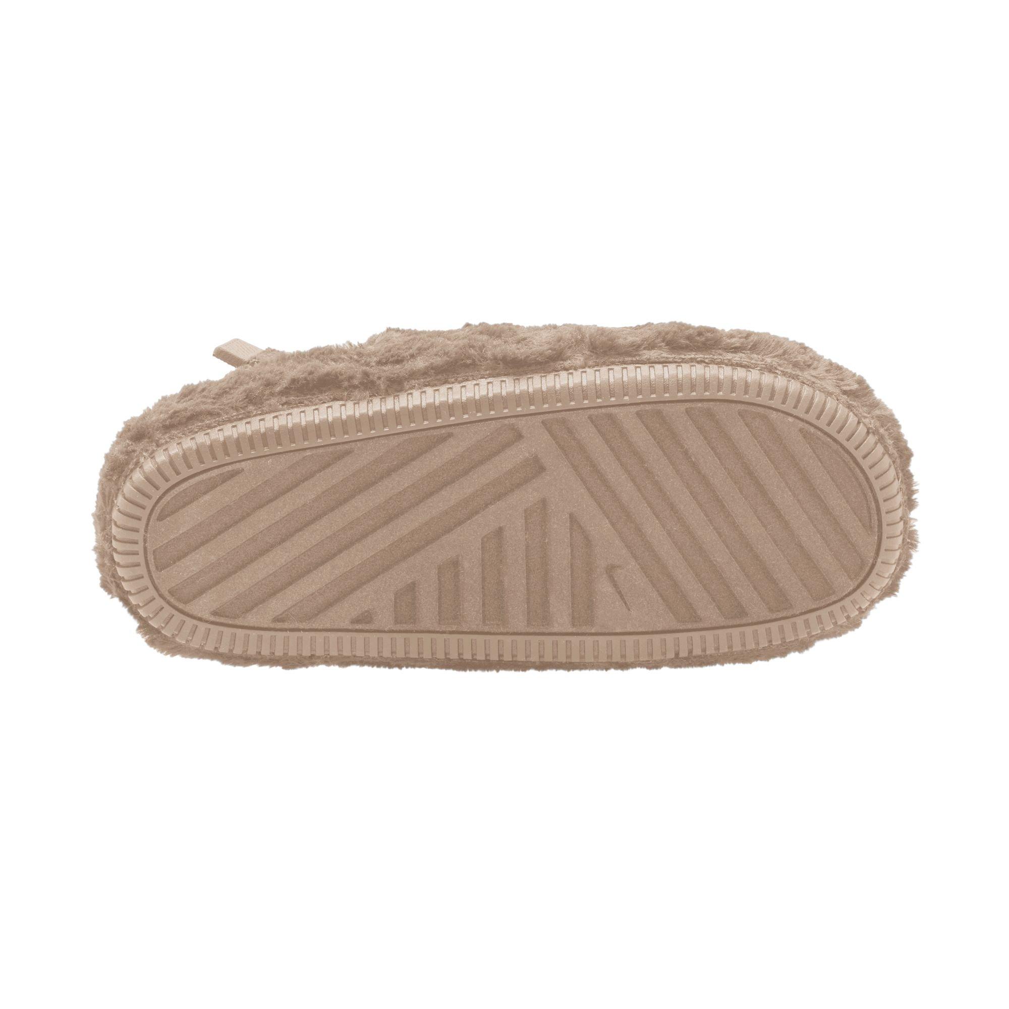 Nike Calm Mule Fuzzy Fur “Sanddrift” Women's Slide