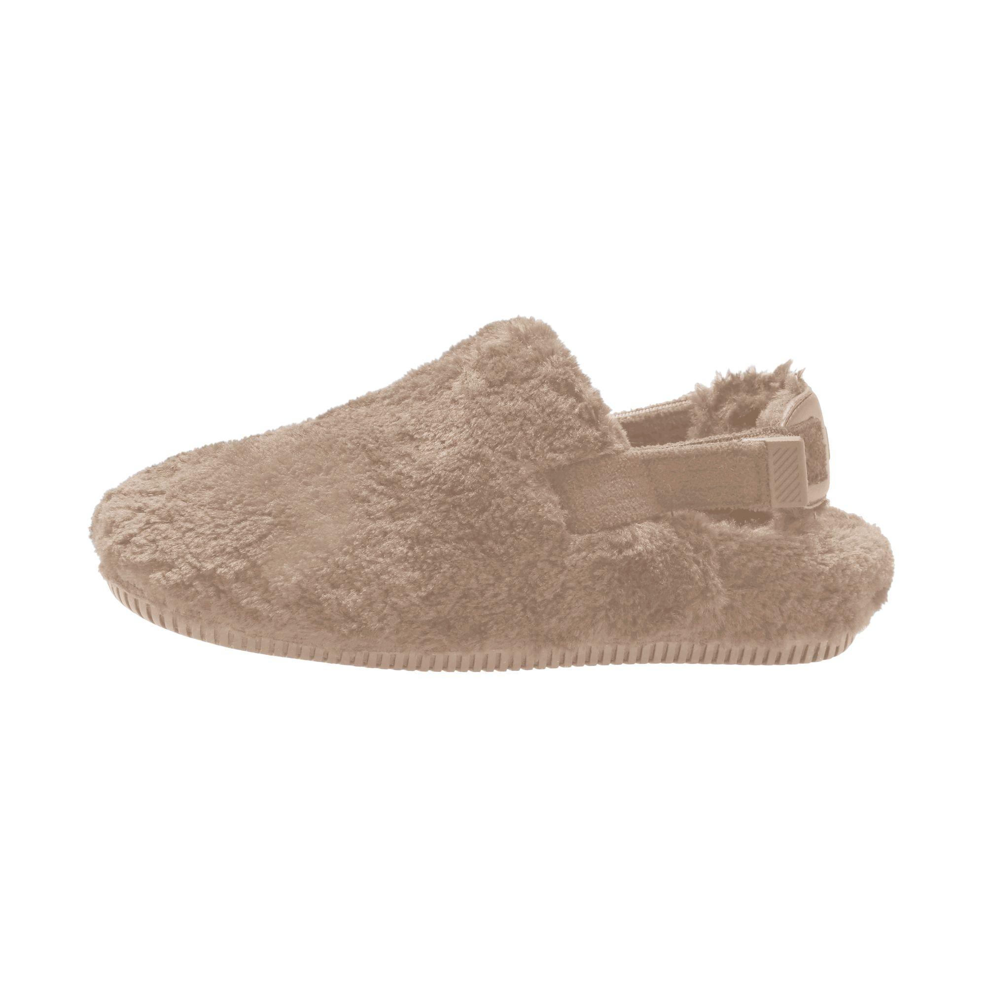 Nike Calm Fuzzy Fur &ldquo;Sanddrift&rdquo; Women's Mule - SANDDRIFT Thumbnail View 7