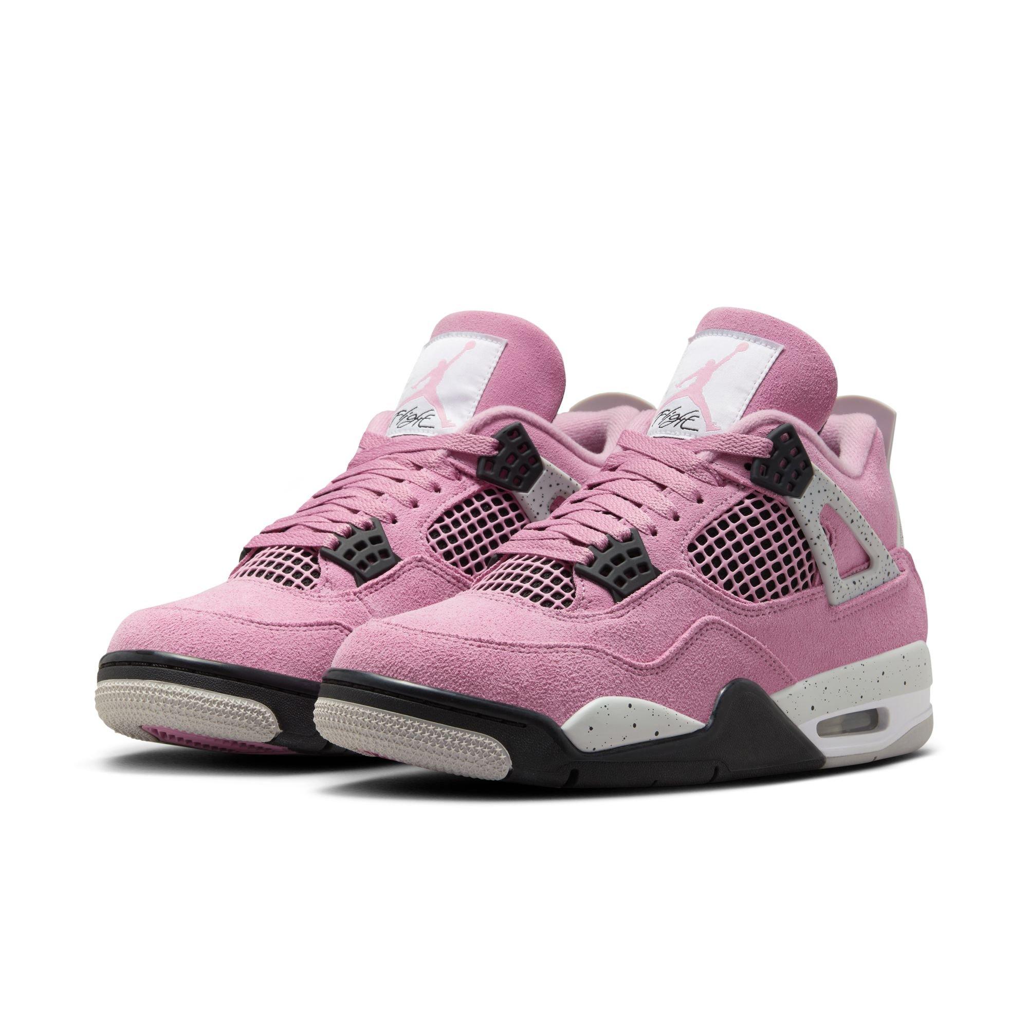 Jordan 4 Retro "Orchid" Women's Shoe - ORCHID/NEUTRAL GREY/BLACK Thumbnail View 3