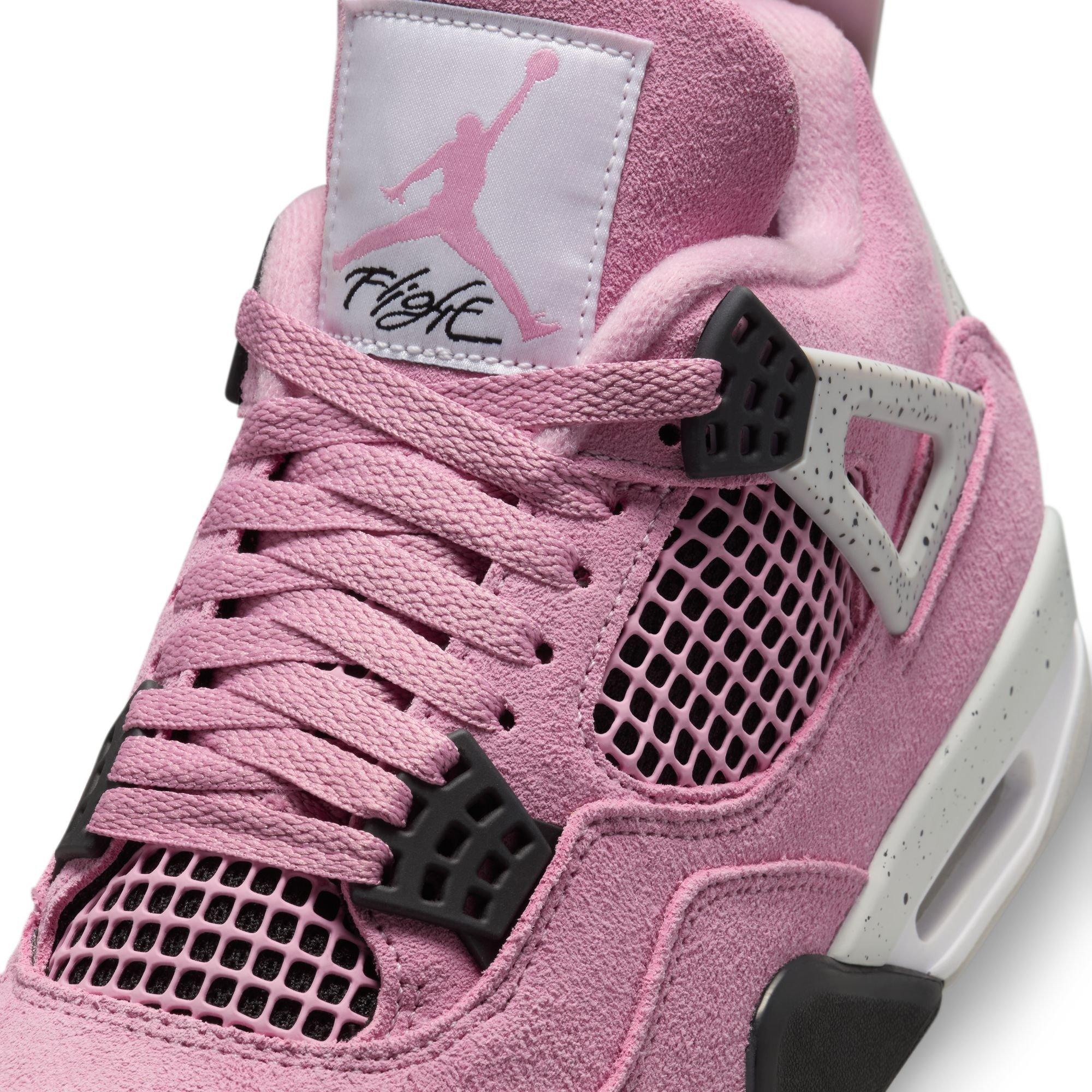 Jordan 4 Retro "Orchid" Women's Shoe - ORCHID/NEUTRAL GREY/BLACK Thumbnail View 4